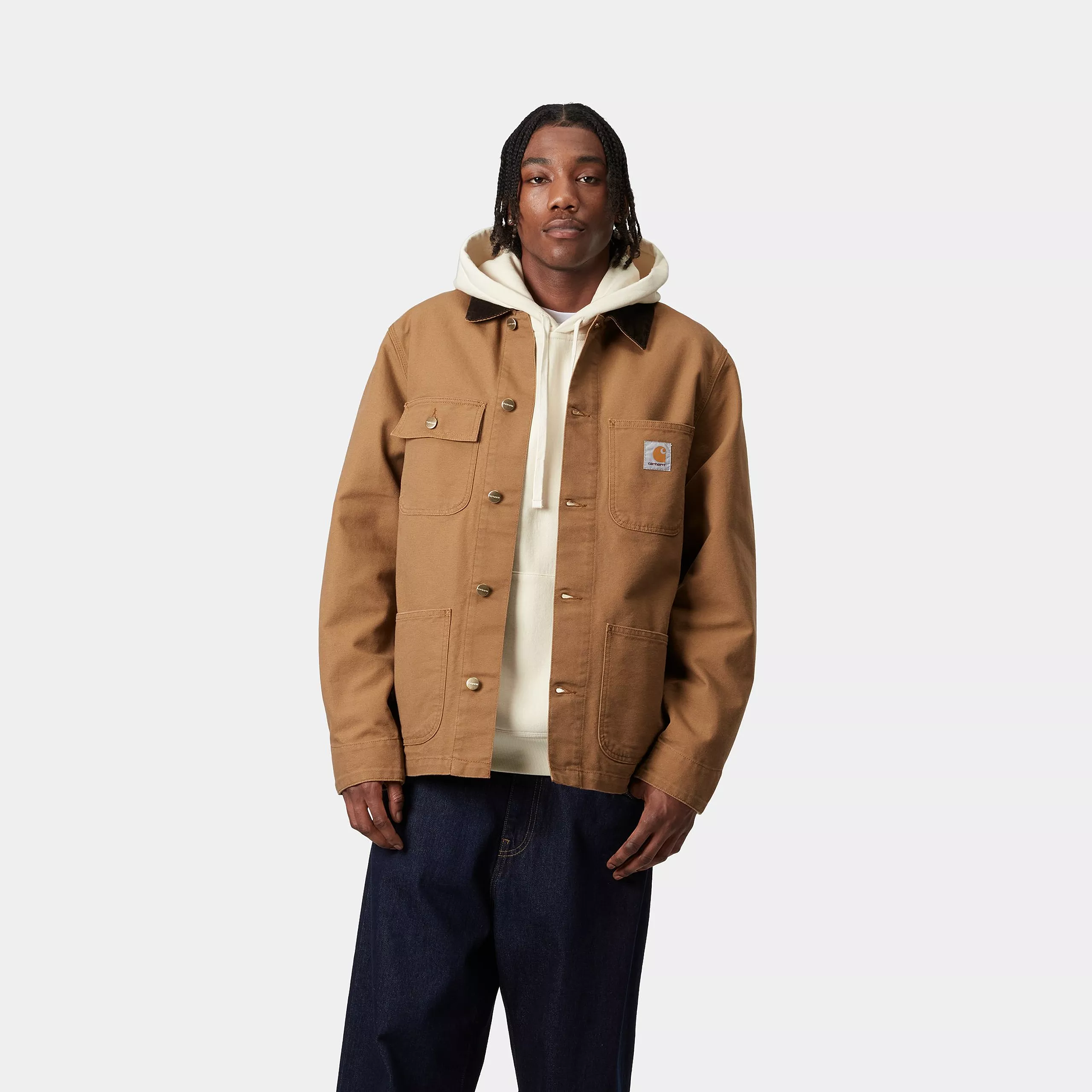 CARHARTT MICHIGAN COAT HAMILTON BROWN/TOBACCO RINSED - Image 3