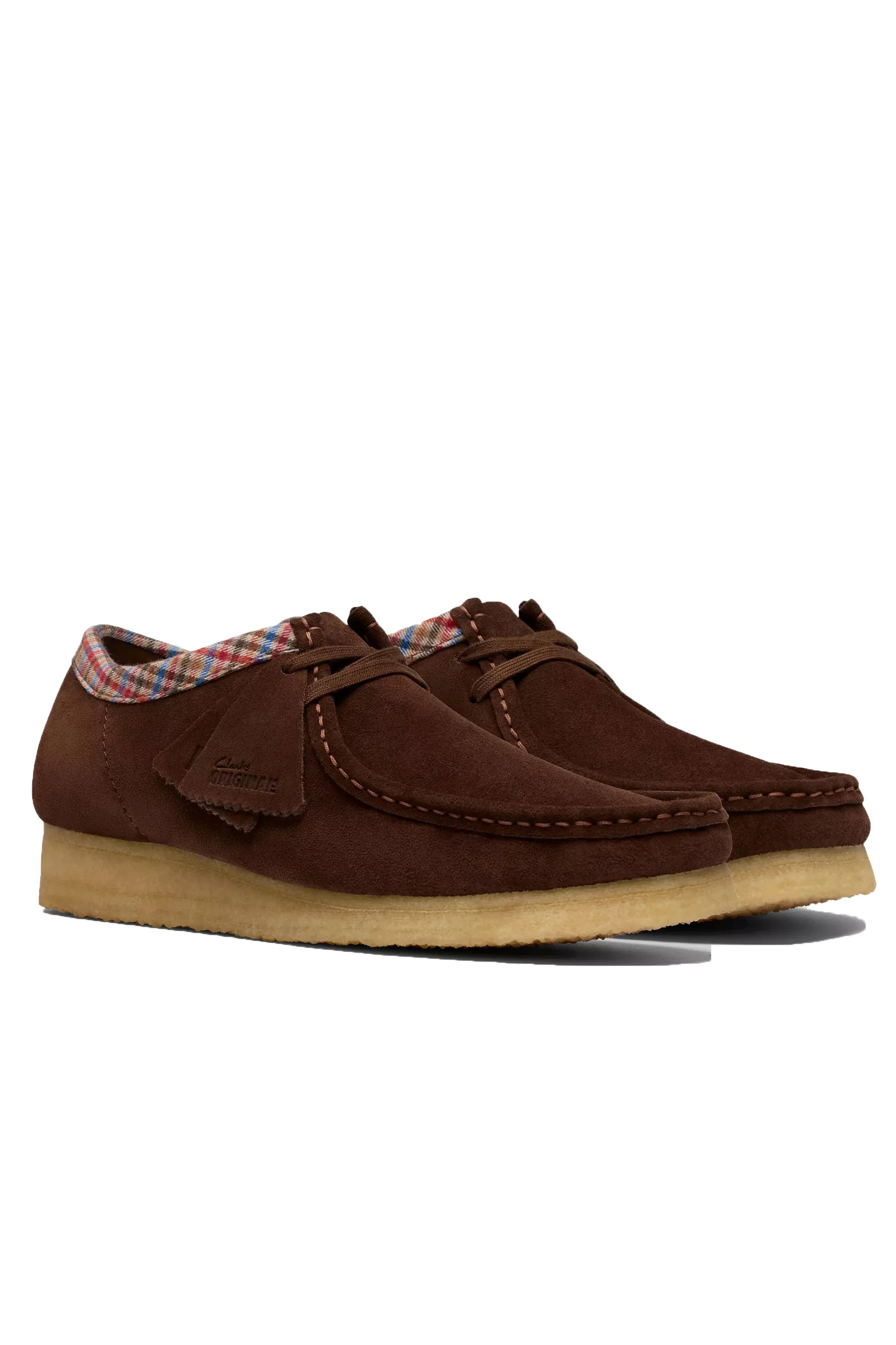Clarks Originals Wallabee Chocolate Combi - Image 3