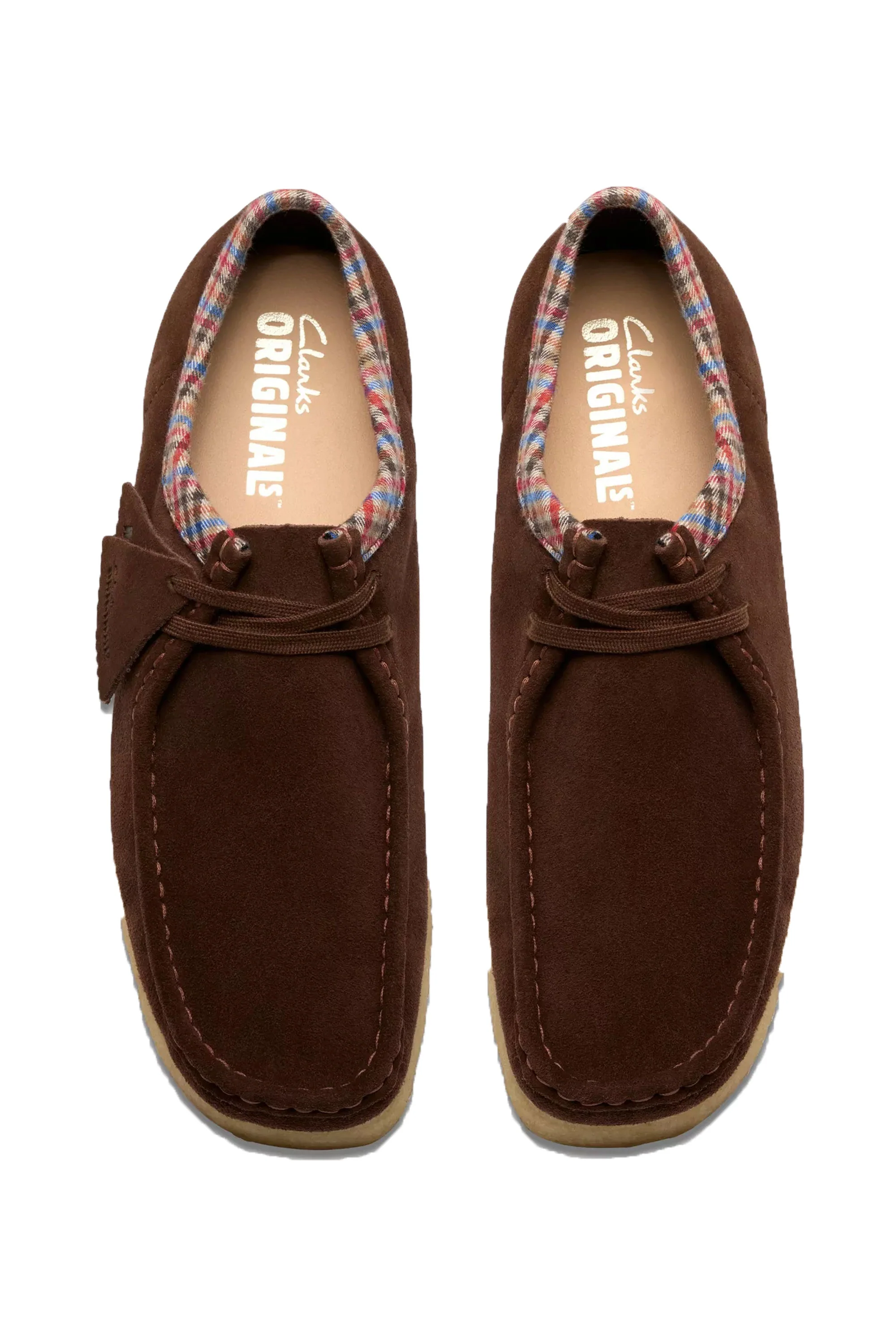 Clarks Originals Wallabee Chocolate Combi - Image 5