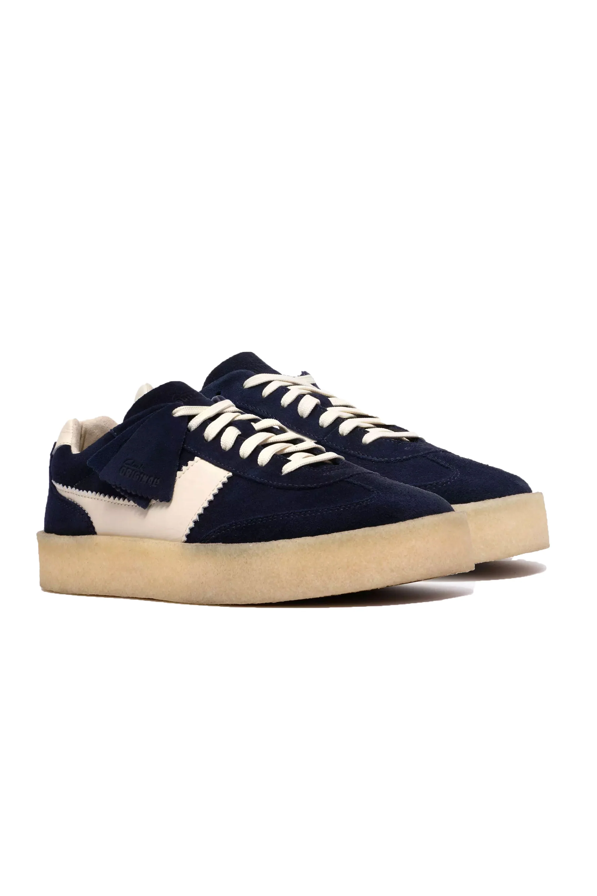 CLARKS ORIGINALS TOR 80 TRAINER NAVY COMBINATION - Image 4