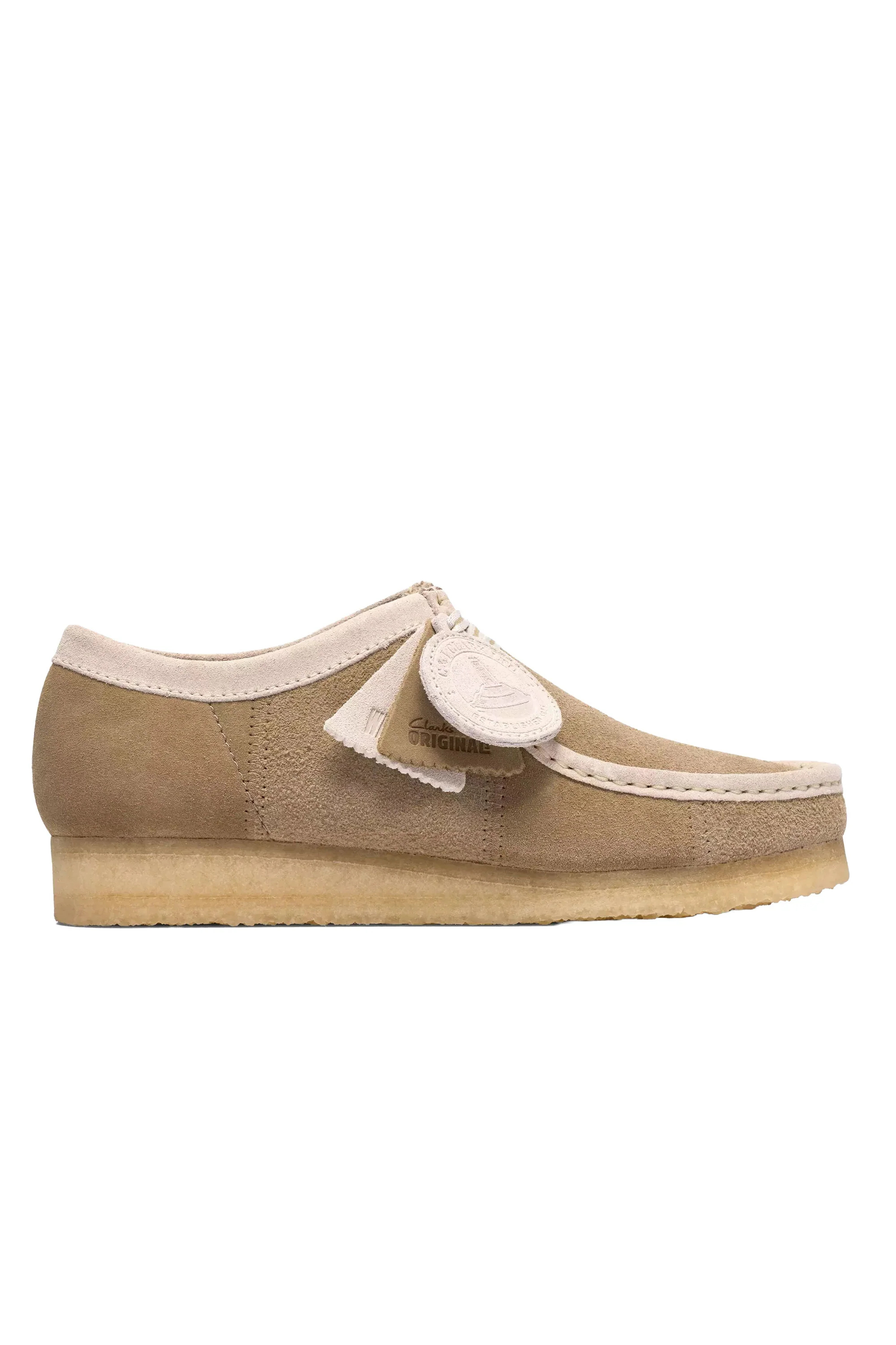 CLARKS ORIGINALS WALLABEE SHOE MAPLE STRIPE
