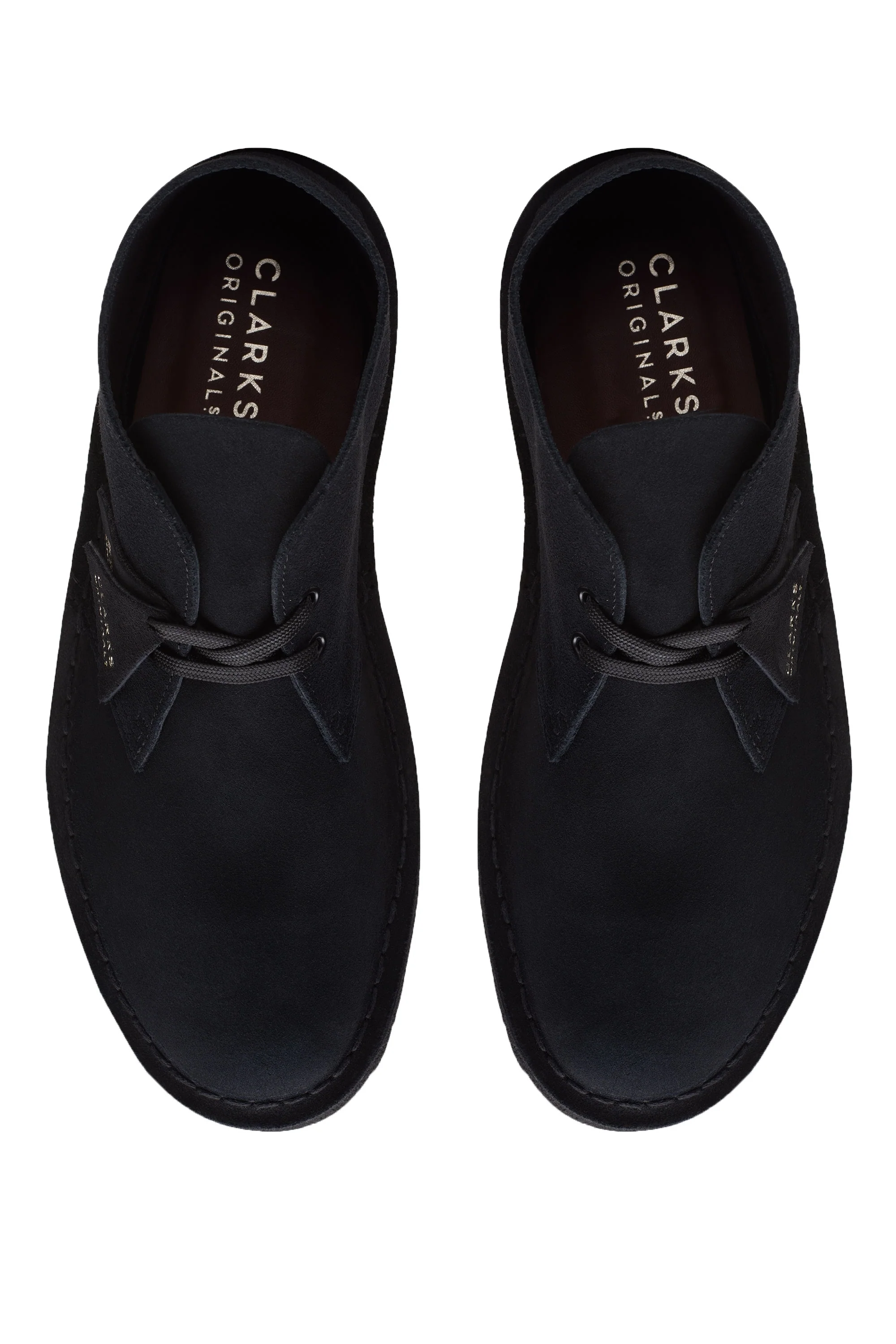 Clarks Originals Desert Boot Black Suede - Image 6