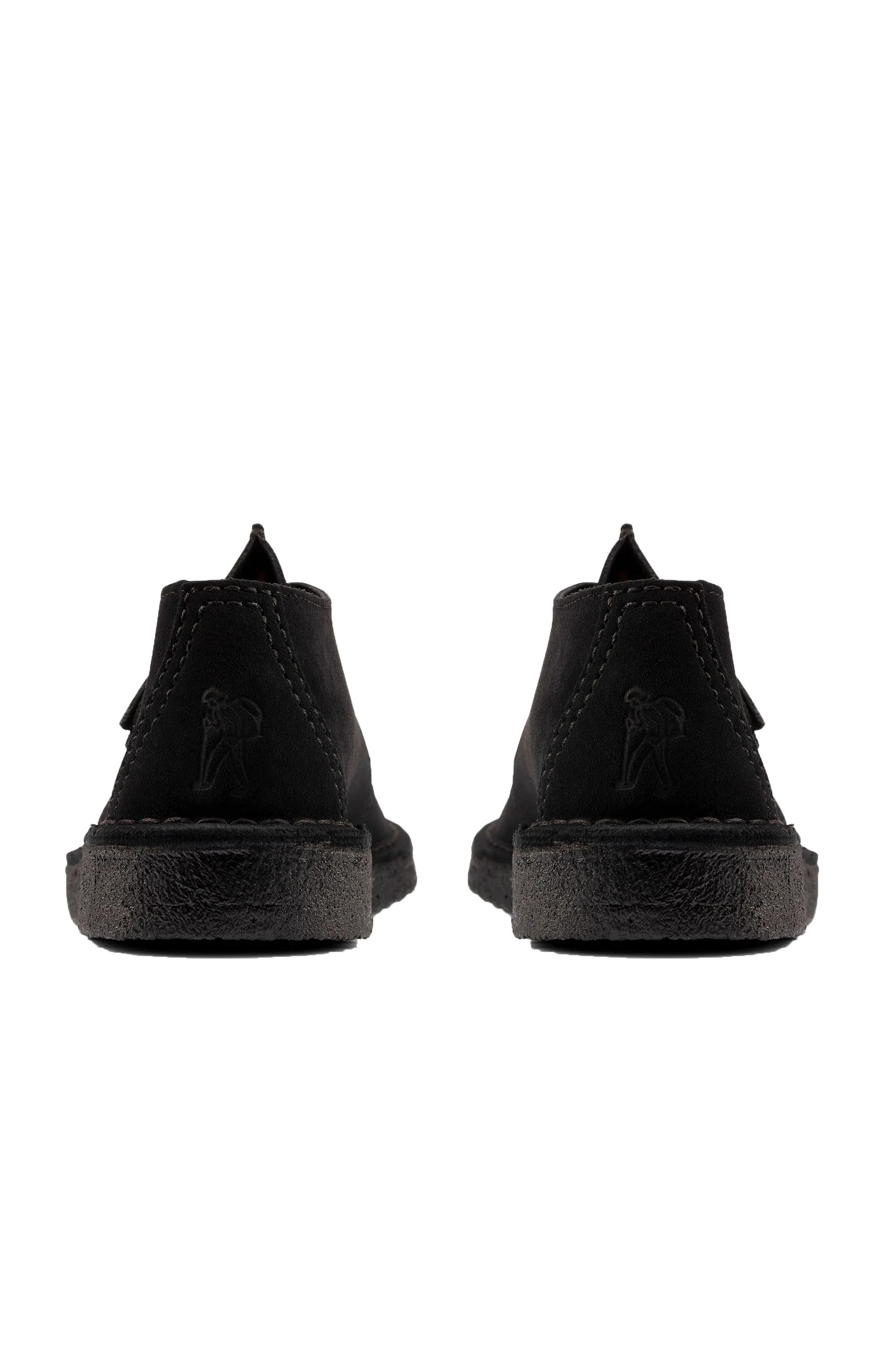 Clarks Originals Desert Trek Casual Shoe Black Suede - Image 5