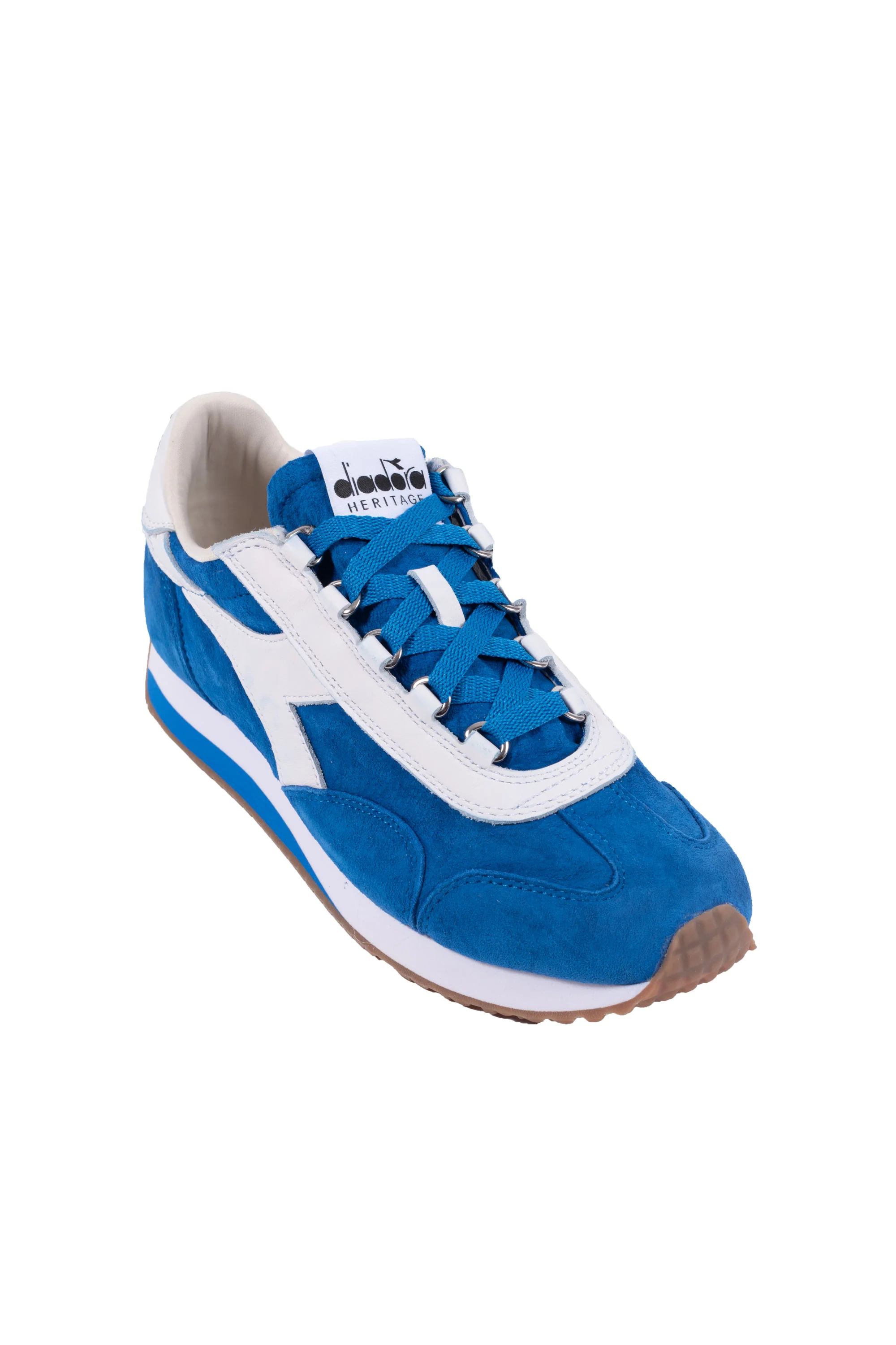Diadora Heritage Equipe 75 SW Trainer Micro Blue - Image 2