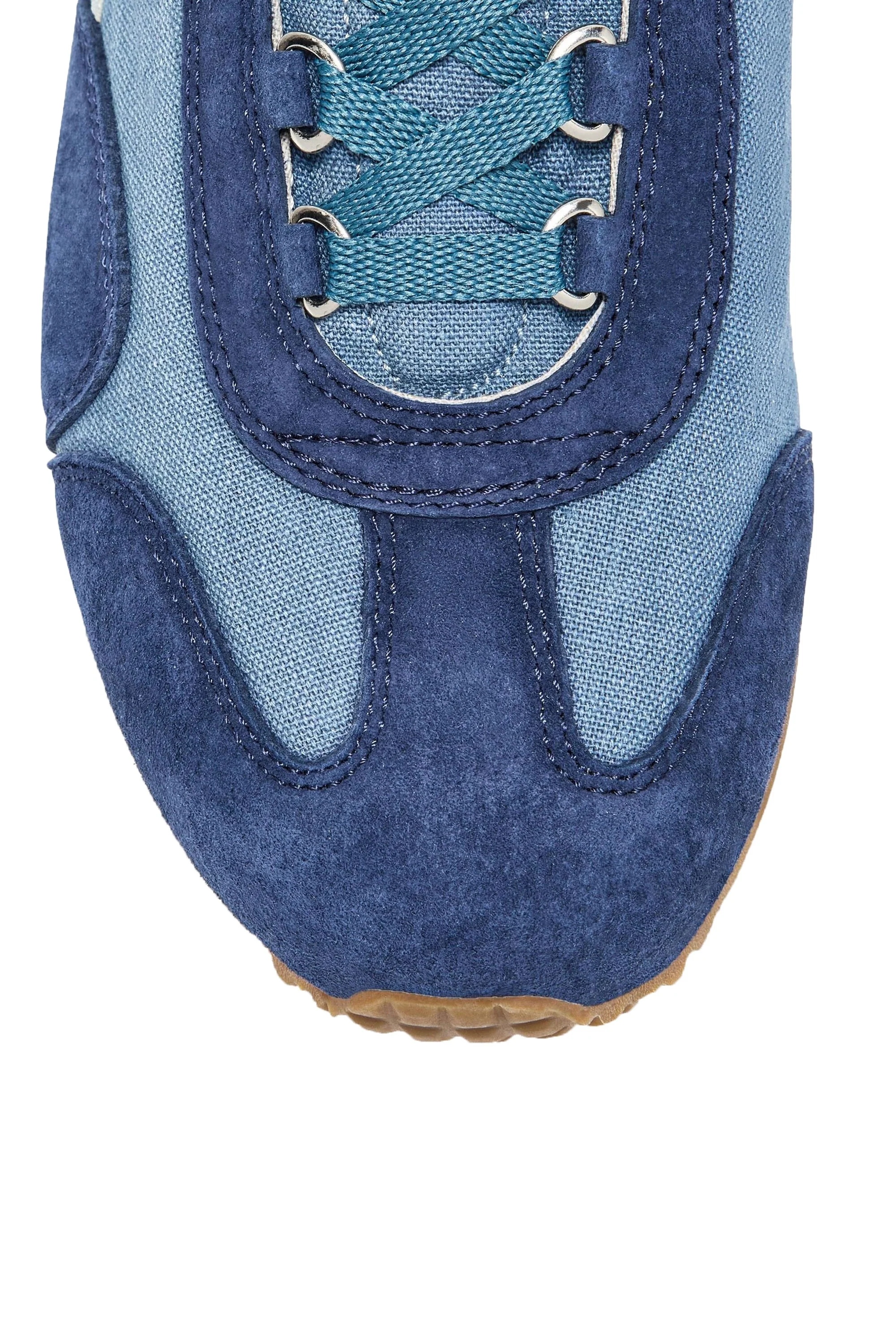 Diadora Heritage Equipe Canvas Sw Evo Trainer Blue Coop - Image 3