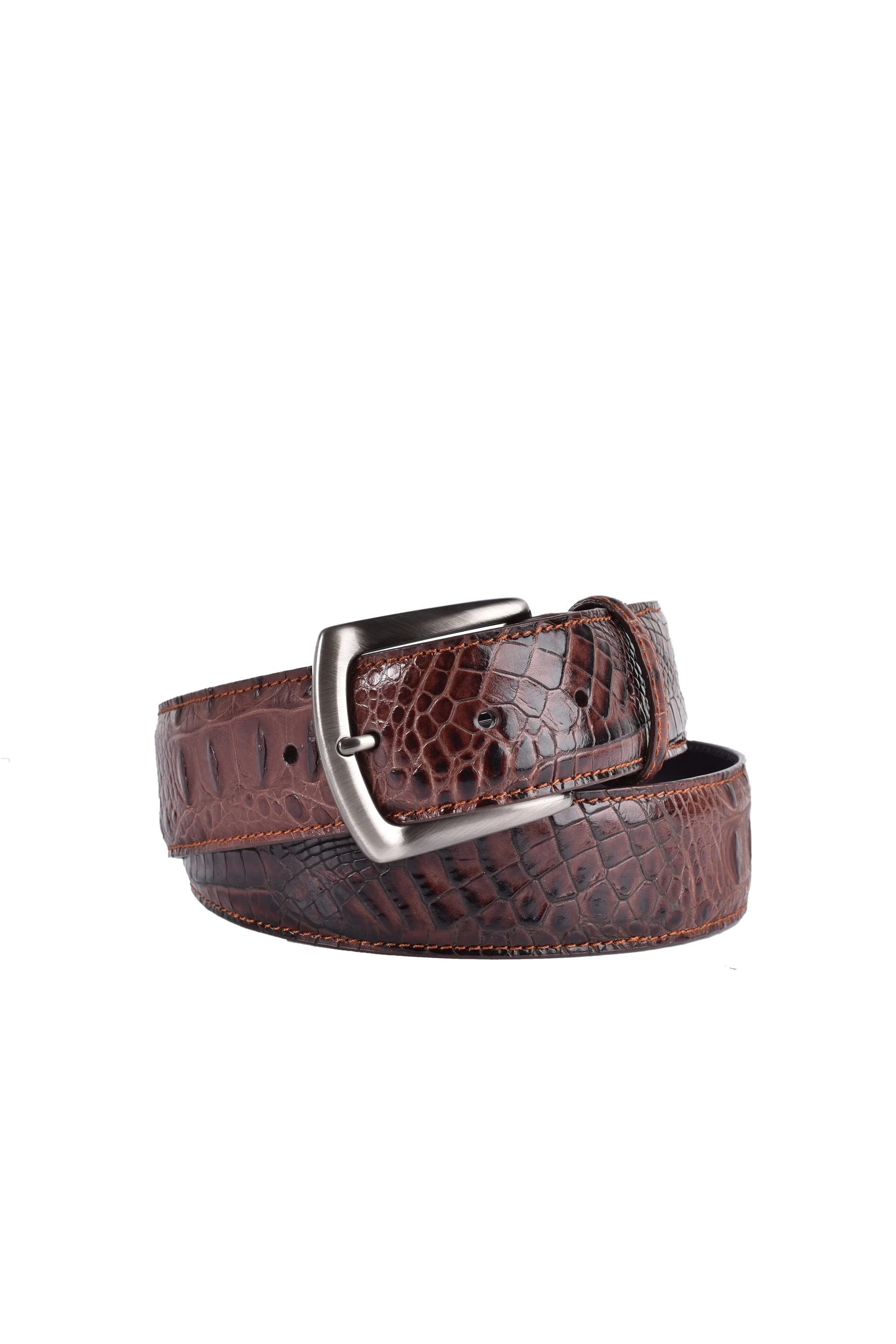 Elliot Rhodes Coco Jenny Leather Belt Creme Brulee