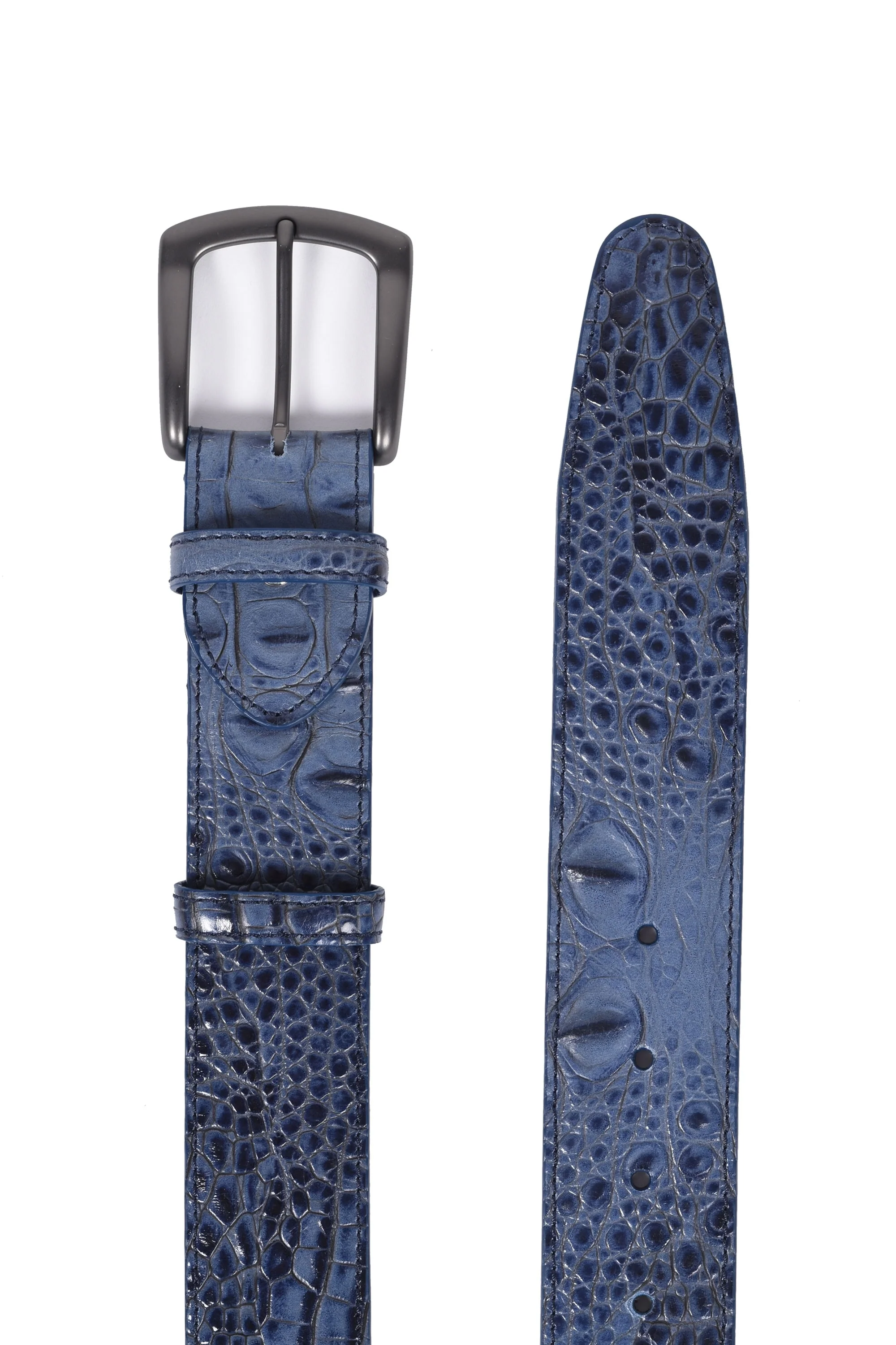 Elliot Rhodes Coco Jenny Leather Belt Denim - Image 2