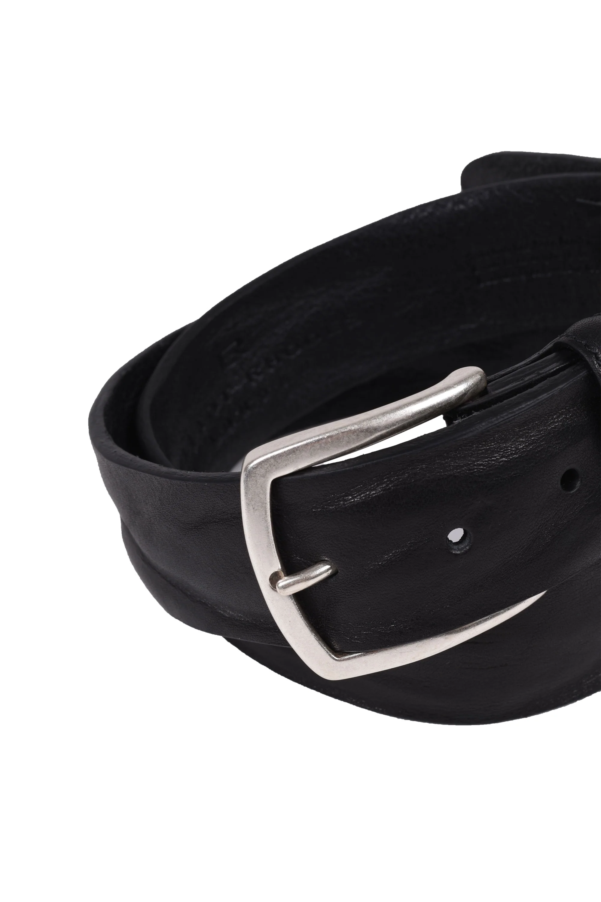 Elliot Rhodes Unlined Tumbled Jeans Belt Black - Image 2