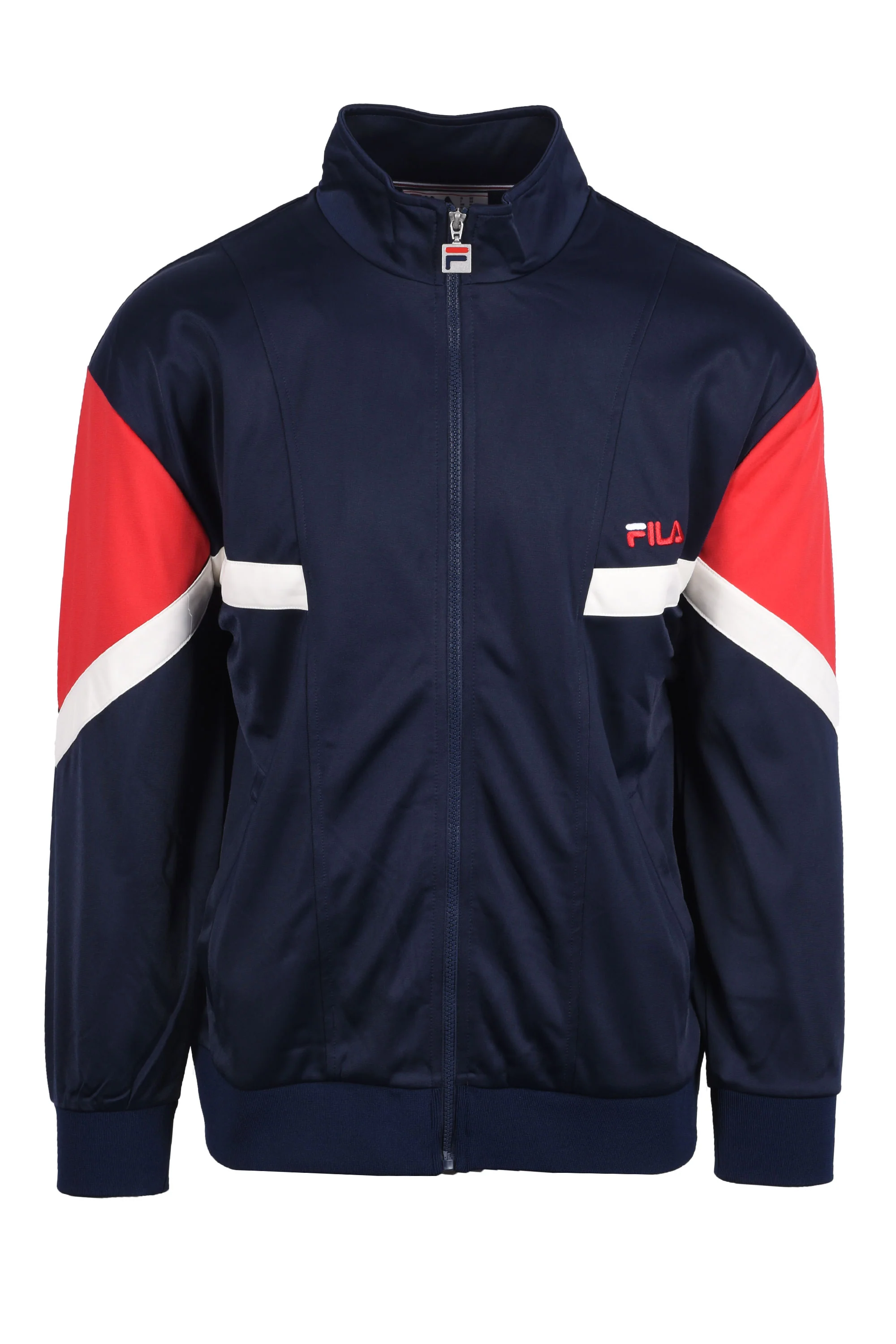 Fila Vintage Albarn Track Jacket Navy/White/Red