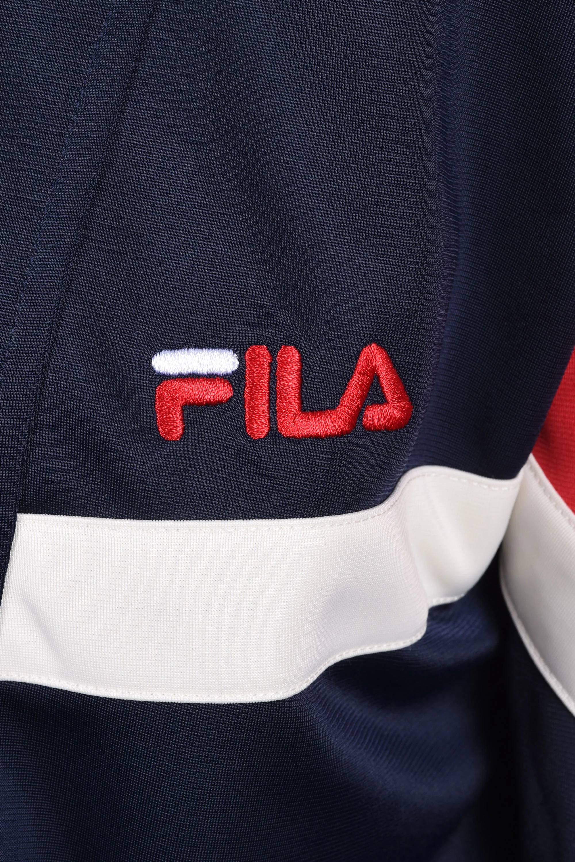 Fila Vintage Albarn Track Jacket Navy/White/Red - Image 4