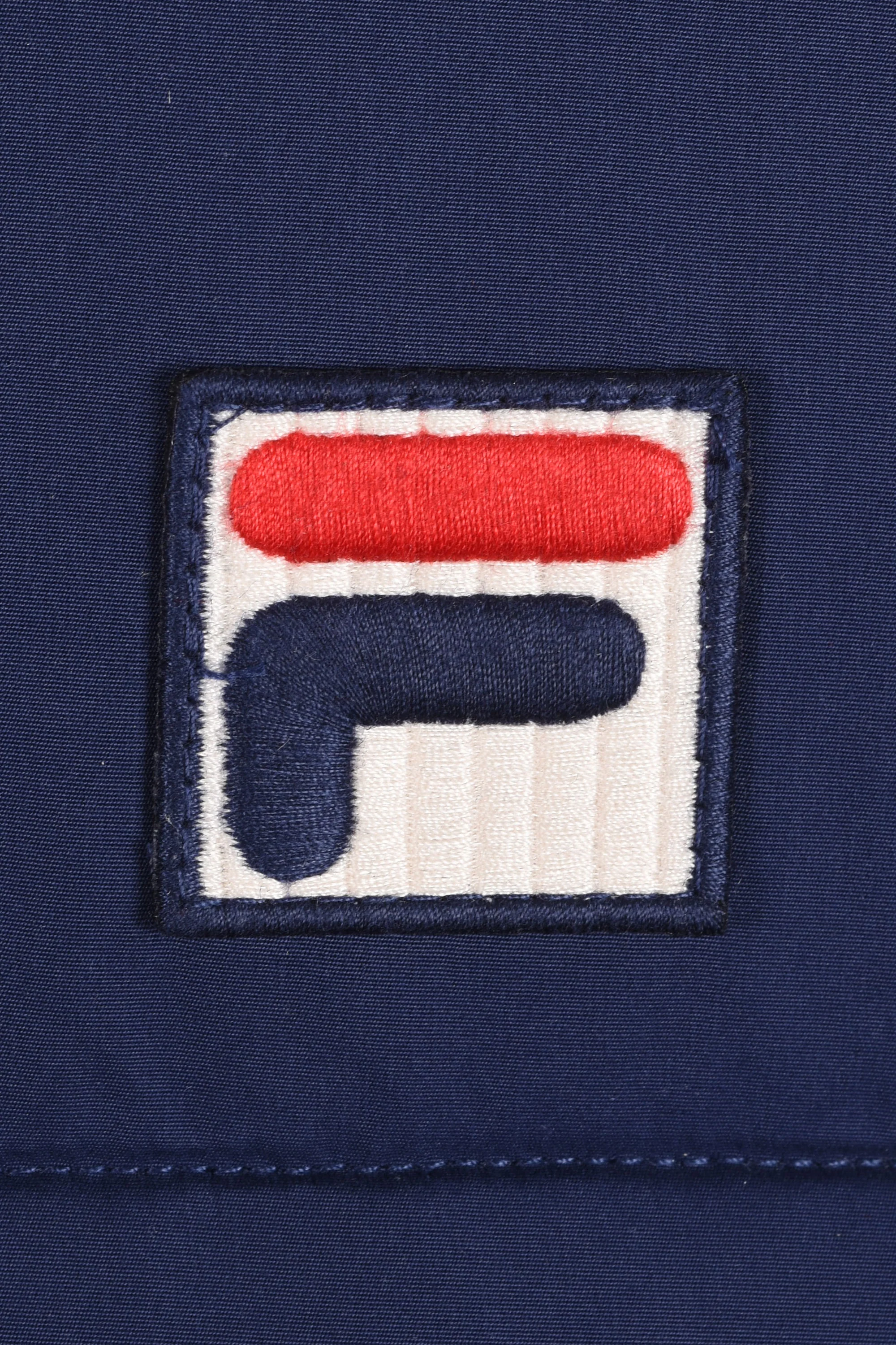 Fila Vintage Blaze Padded Gilet Fila Navy - Image 3