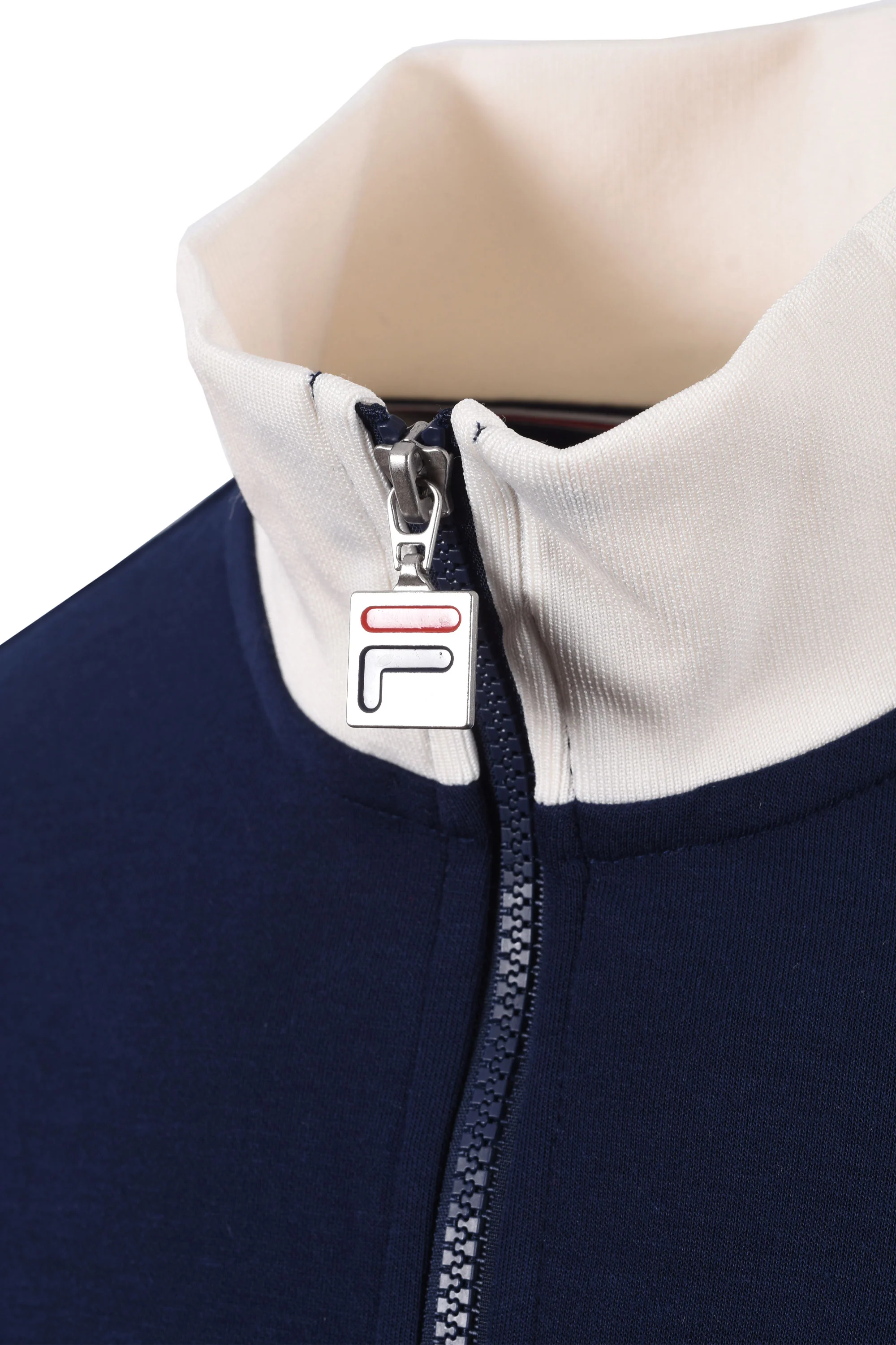 FILA ENRICO TRACK JACKET FILA NAVY/GARDENIA/GARNET - Image 4