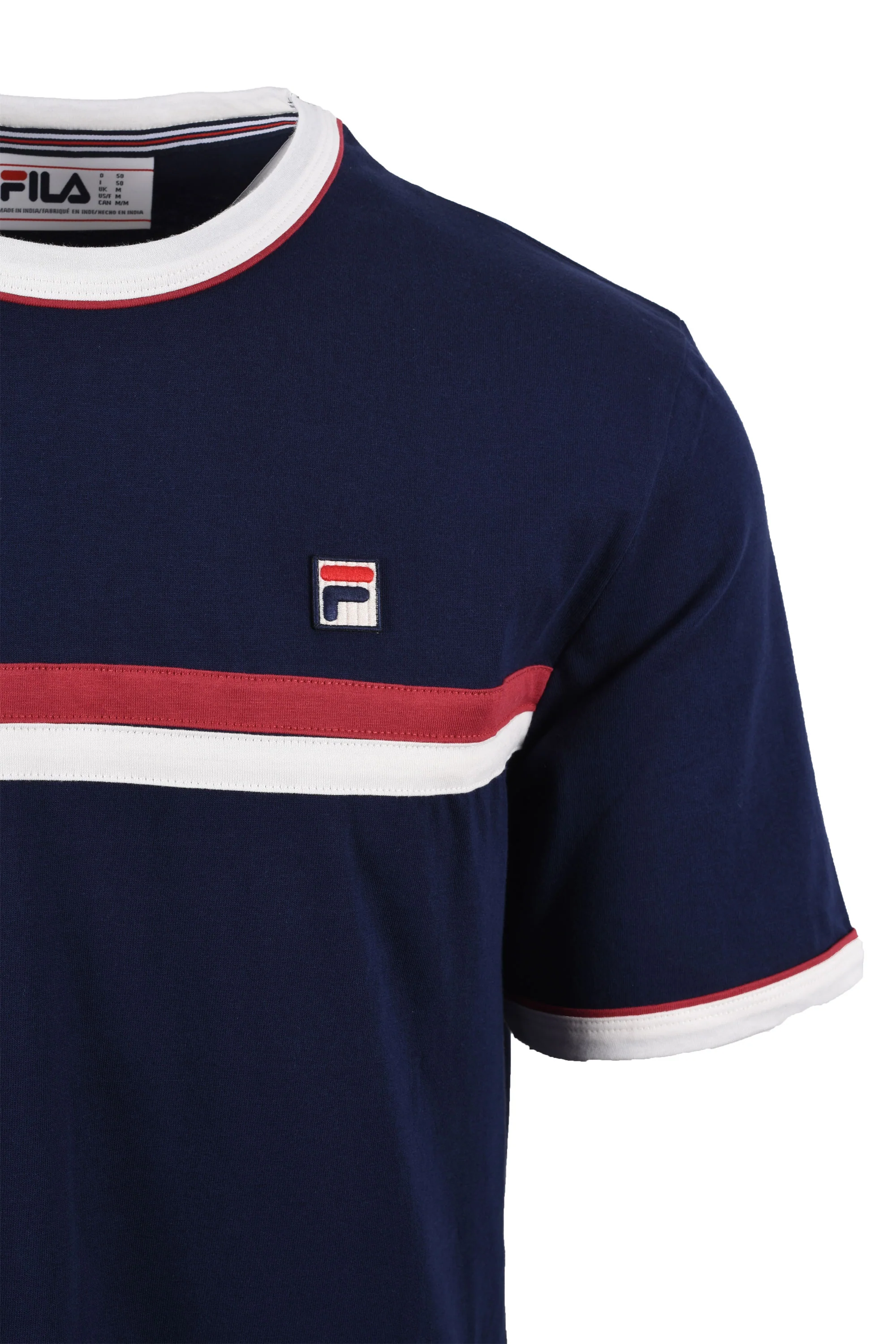 FILA ROSARIO T-SHIRT FILA NAVY/GARDENIA/GARNET - Image 2