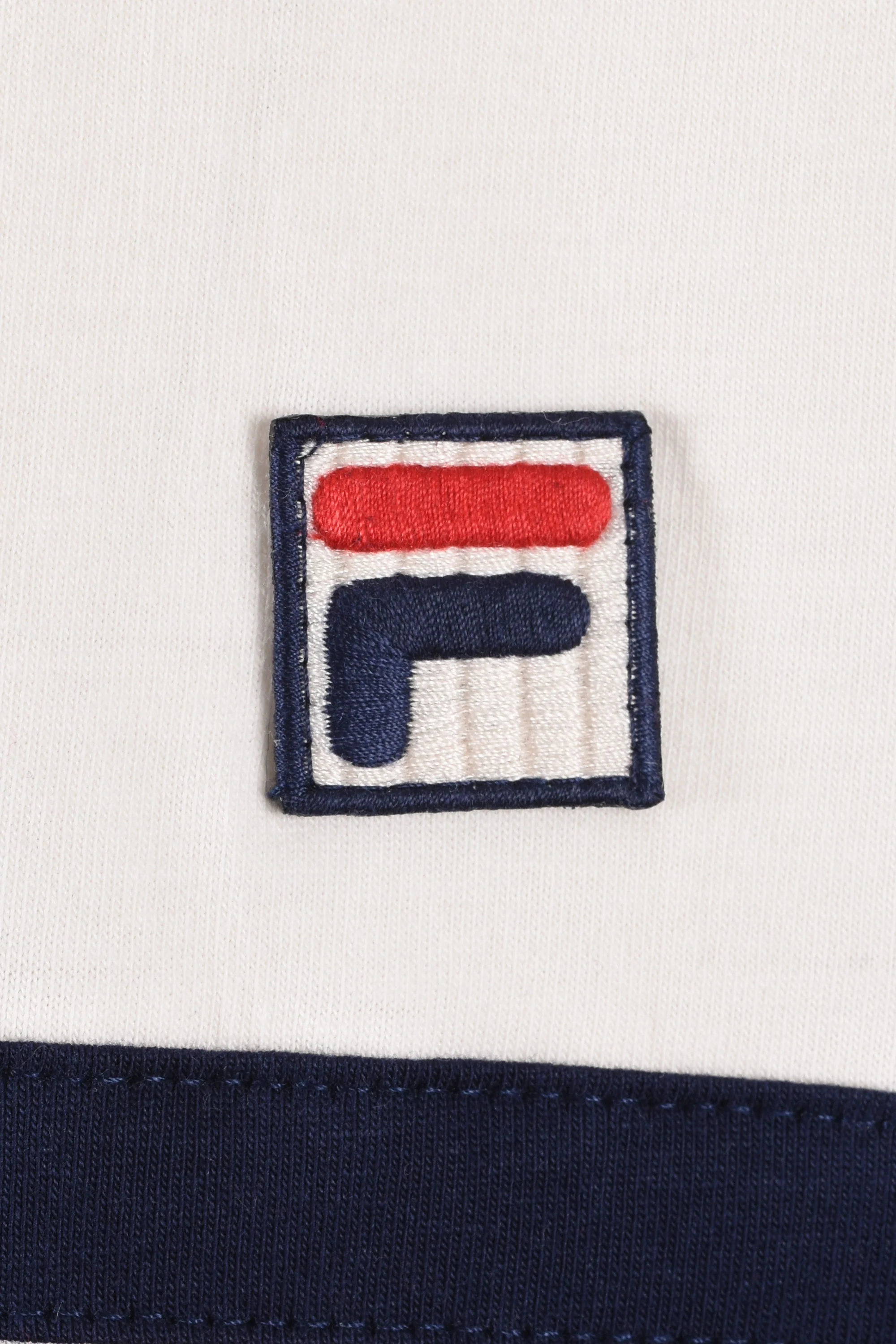 FILA ROSARIO T-SHIRT GARDENIA/GARNET/FILA NAVY - Image 3