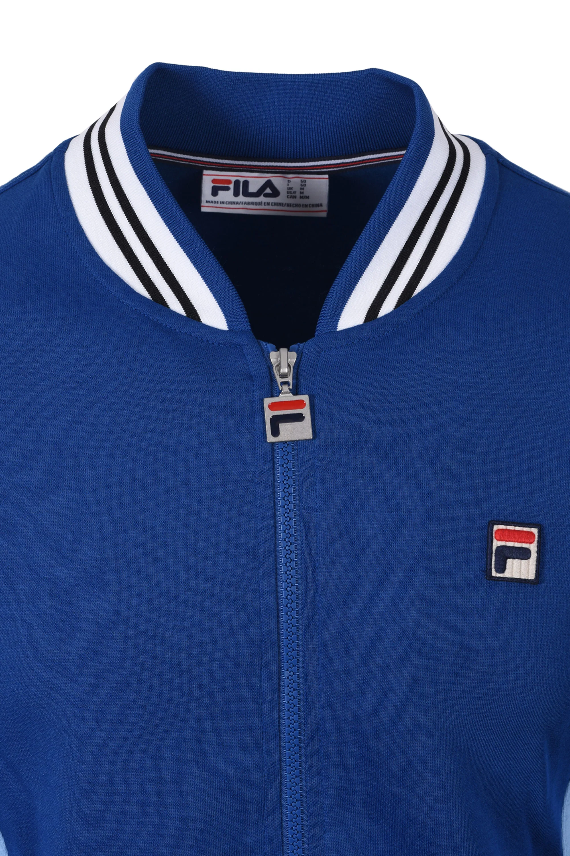 FILA SETTANTA TRACK JACKET LIMOGES/WHITE/NAVY - Image 3