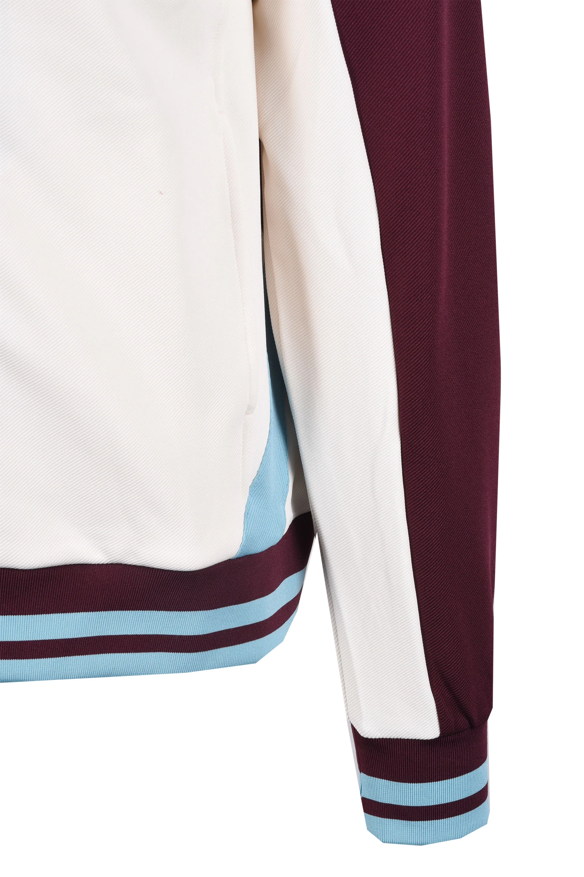 Fila Vintage Tie Breaker Track Jacket White/Blue/Burgundy - Image 3