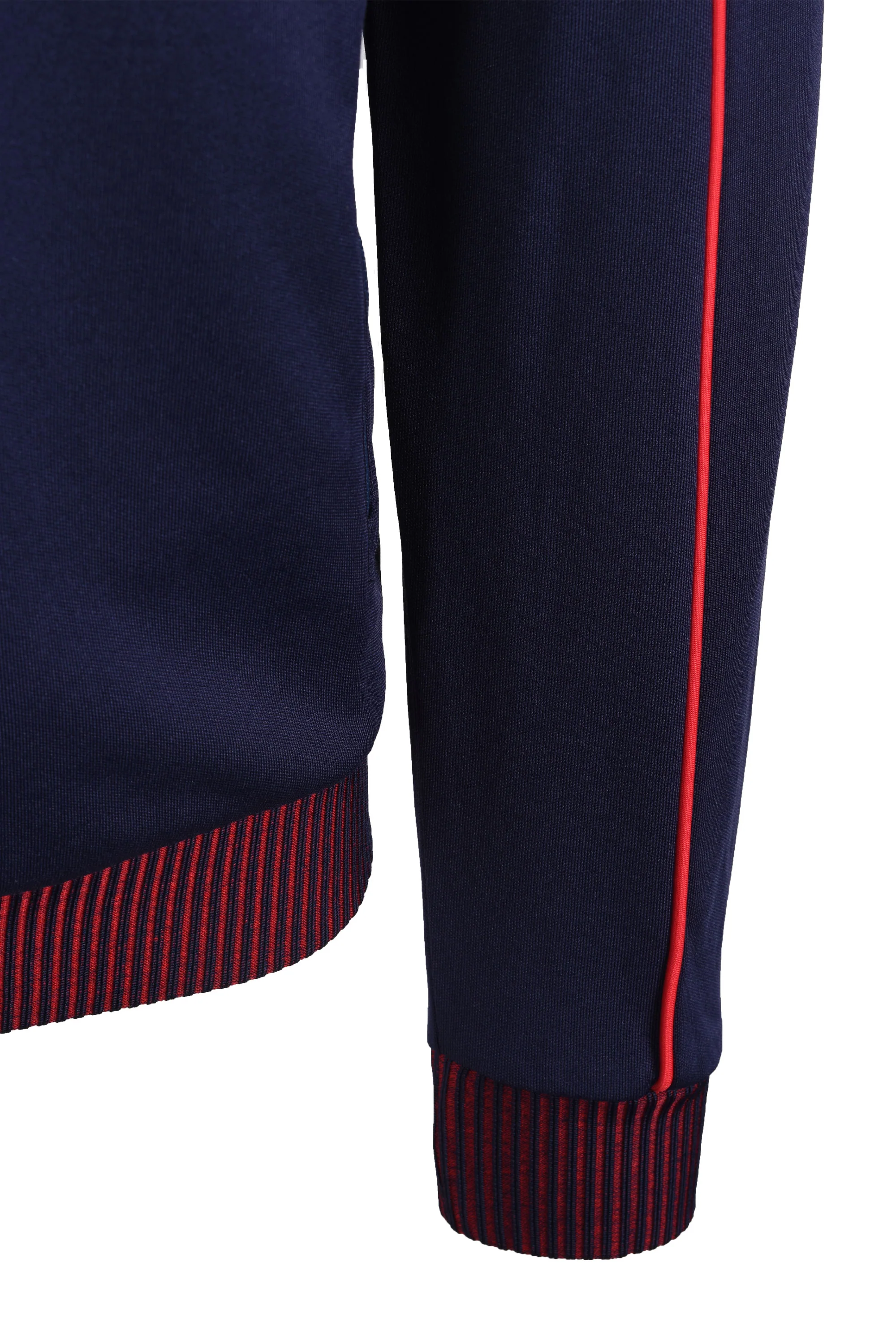 Fila Vintage Zayn Lenticular Track Top Navy/Red - Image 3