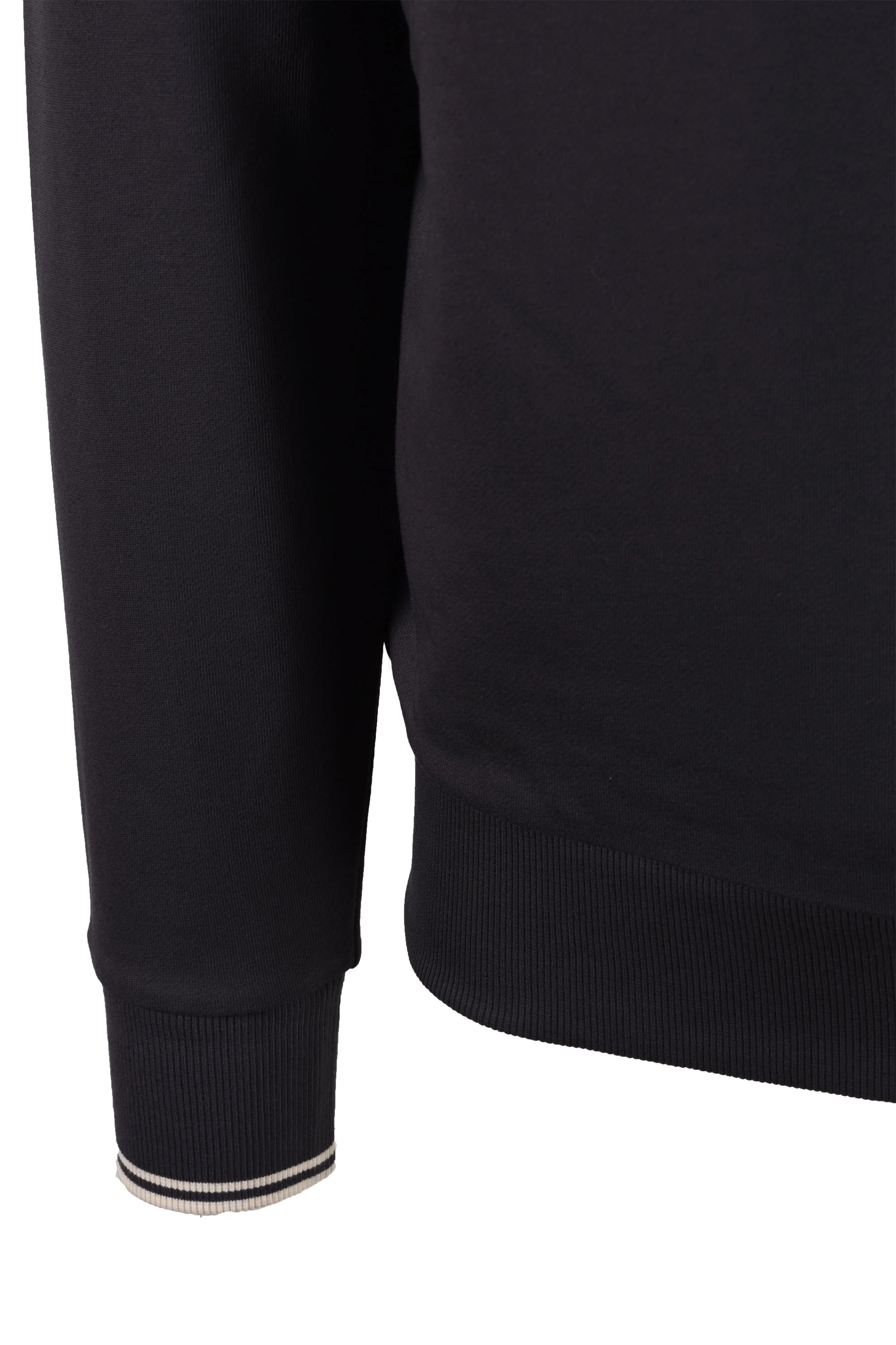 Fred Perry Crew Neck Sweatshirt Anchor Grey/Oatmeal - Image 3