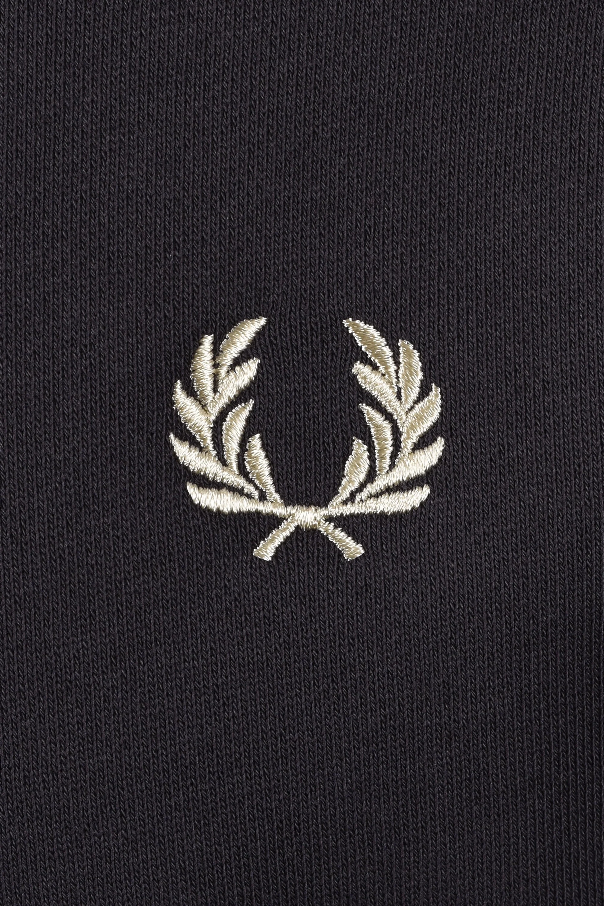 Fred Perry Crew Neck Sweatshirt Anchor Grey/Oatmeal - Image 4