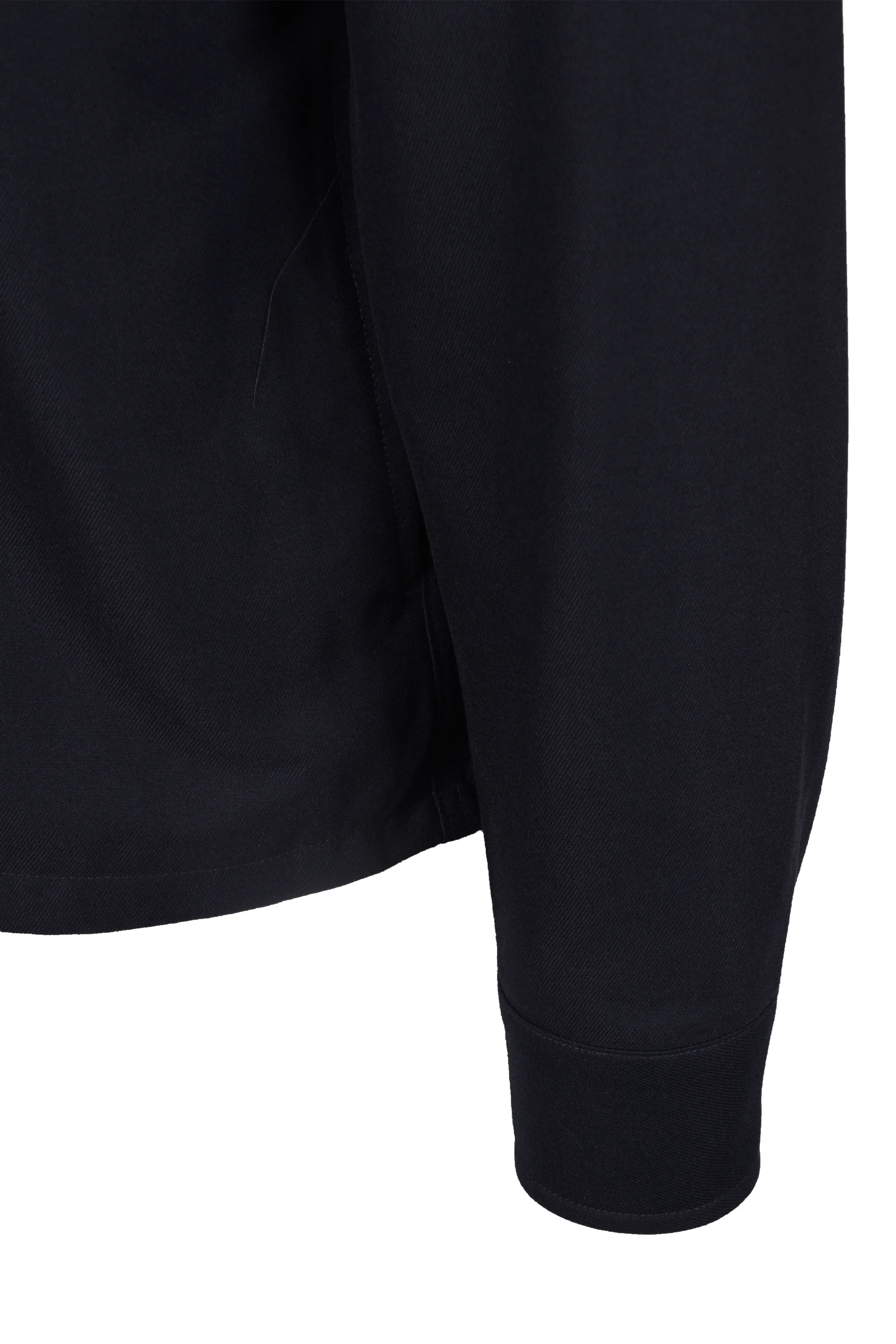 Fred Perry Brushed Twill Overshirt Navy - Image 4
