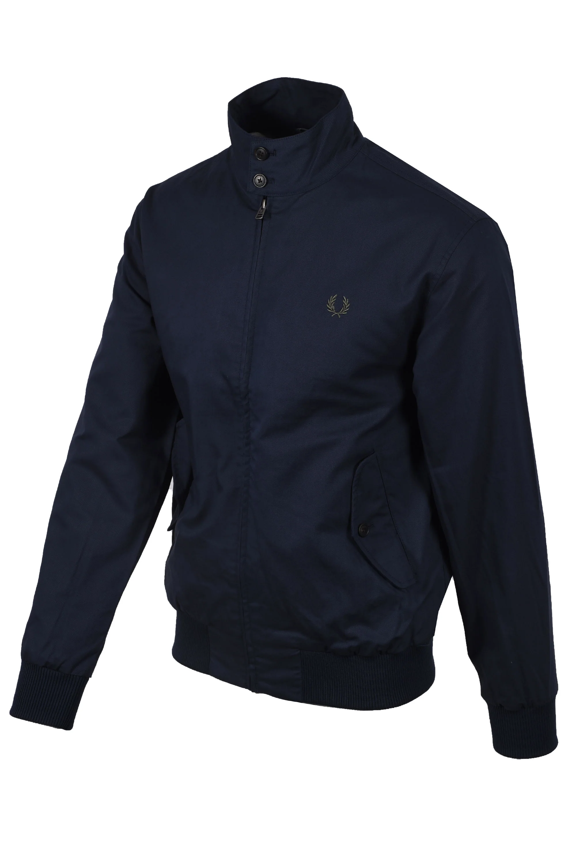 Fred Perry Classic Harrington Jacket Tennis Blue - Image 5