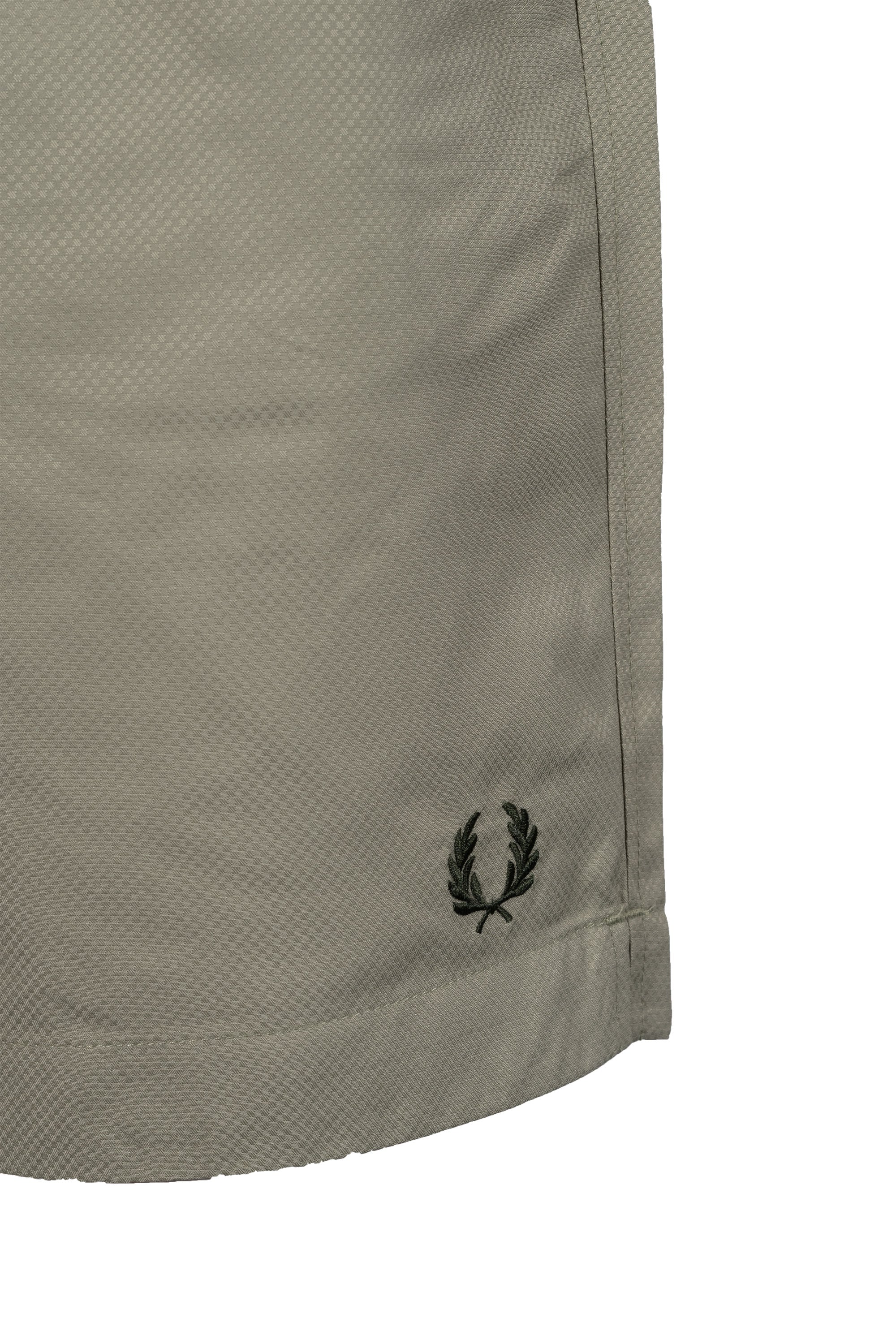 Fred Perry Classic Swim Shorts Olive Mint - Image 3