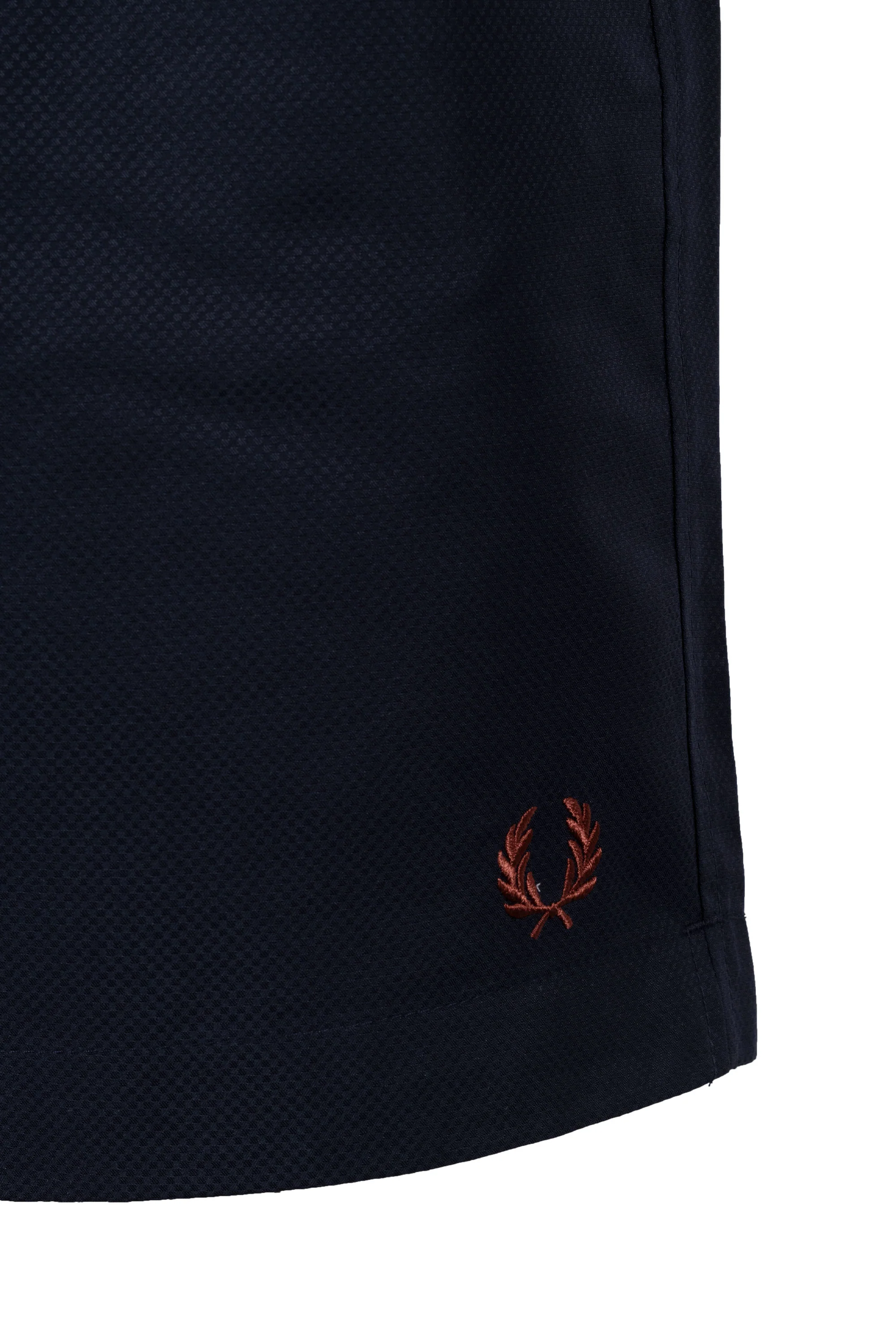 Fred Perry Classic Swim Shorts Navy/Cinnamon - Image 3
