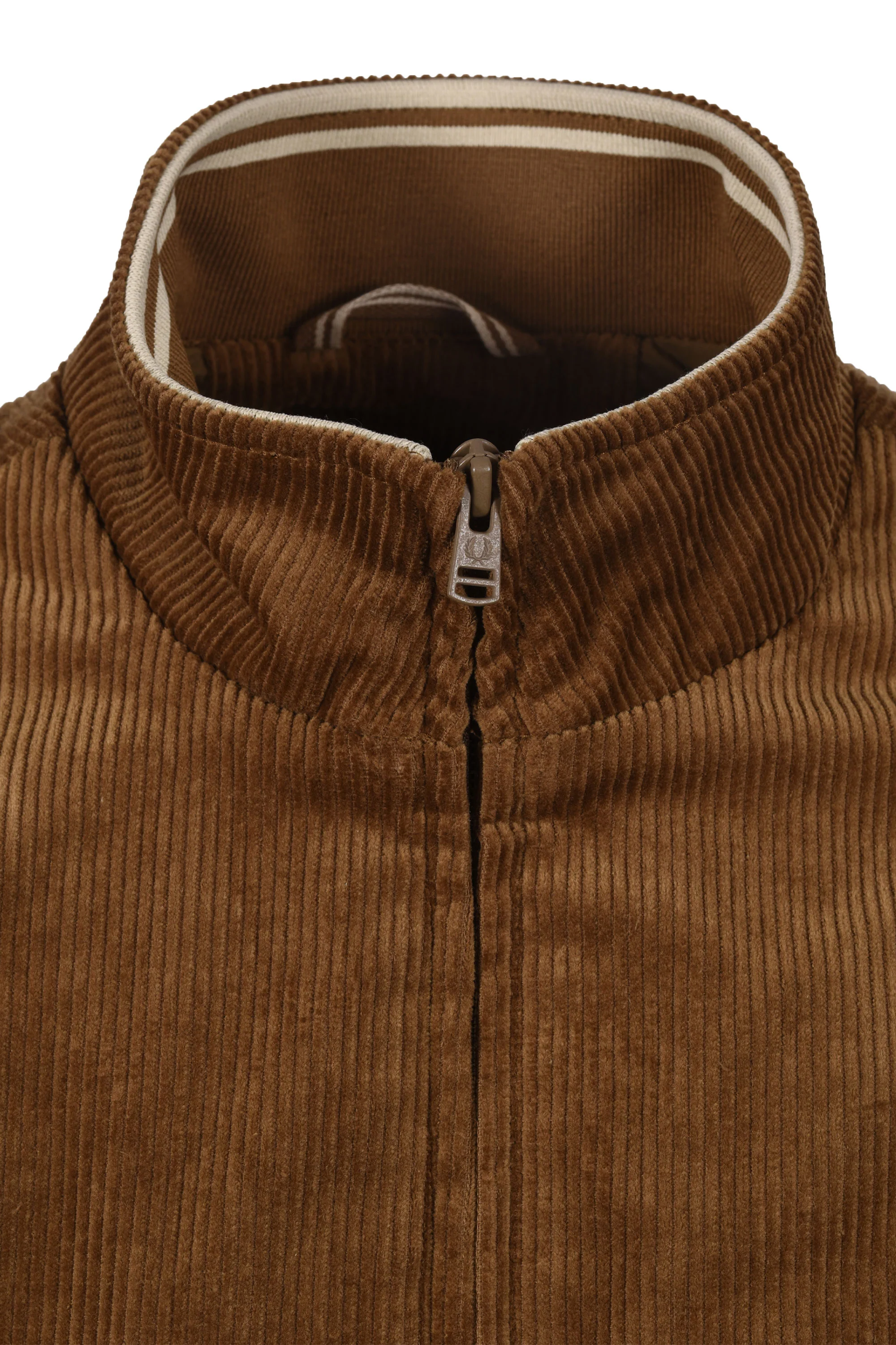 Fred Perry Cord Brentham Jacket Shaded Stone - Image 4