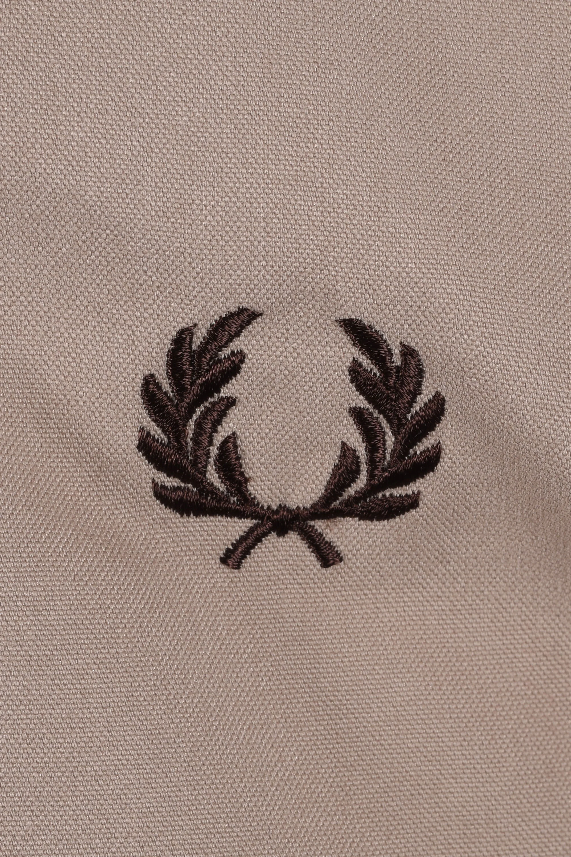 FRED PERRY COTTON CABAN JACKET WARM OAT - Image 3