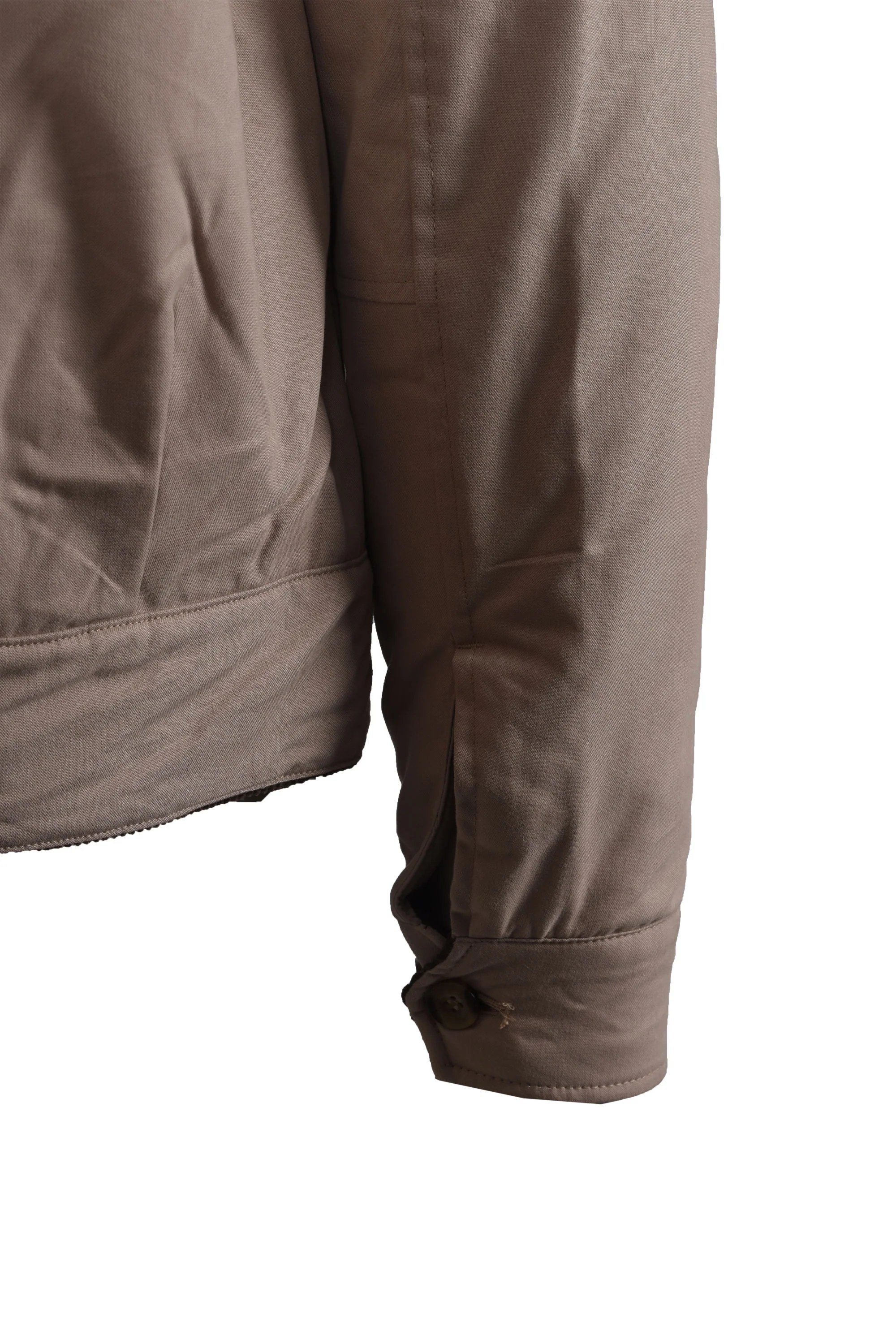FRED PERRY COTTON CABAN JACKET WARM OAT - Image 4