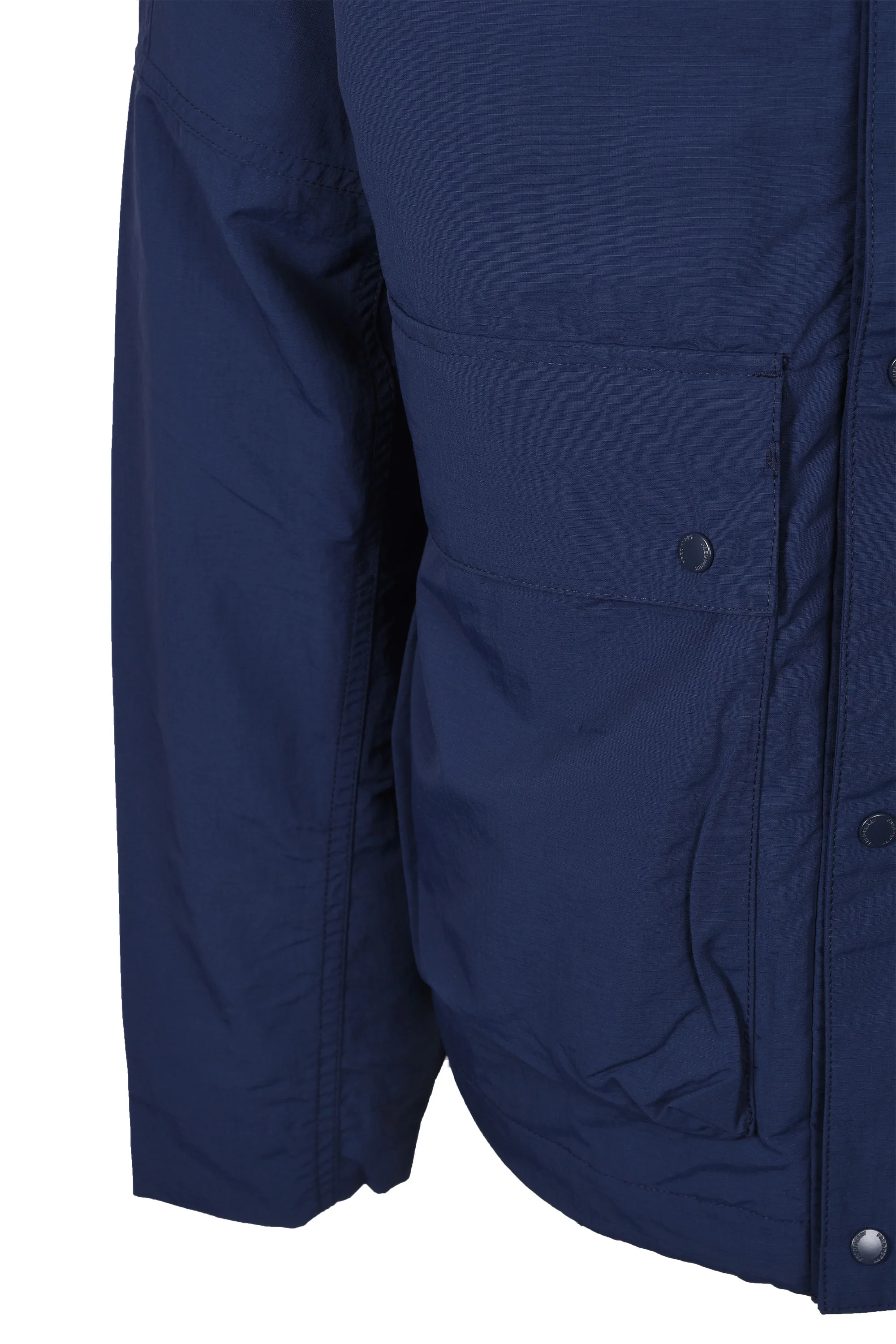FRED PERRY CROPPED RIPSTOP PARKA TENNIS BLUE - Image 4