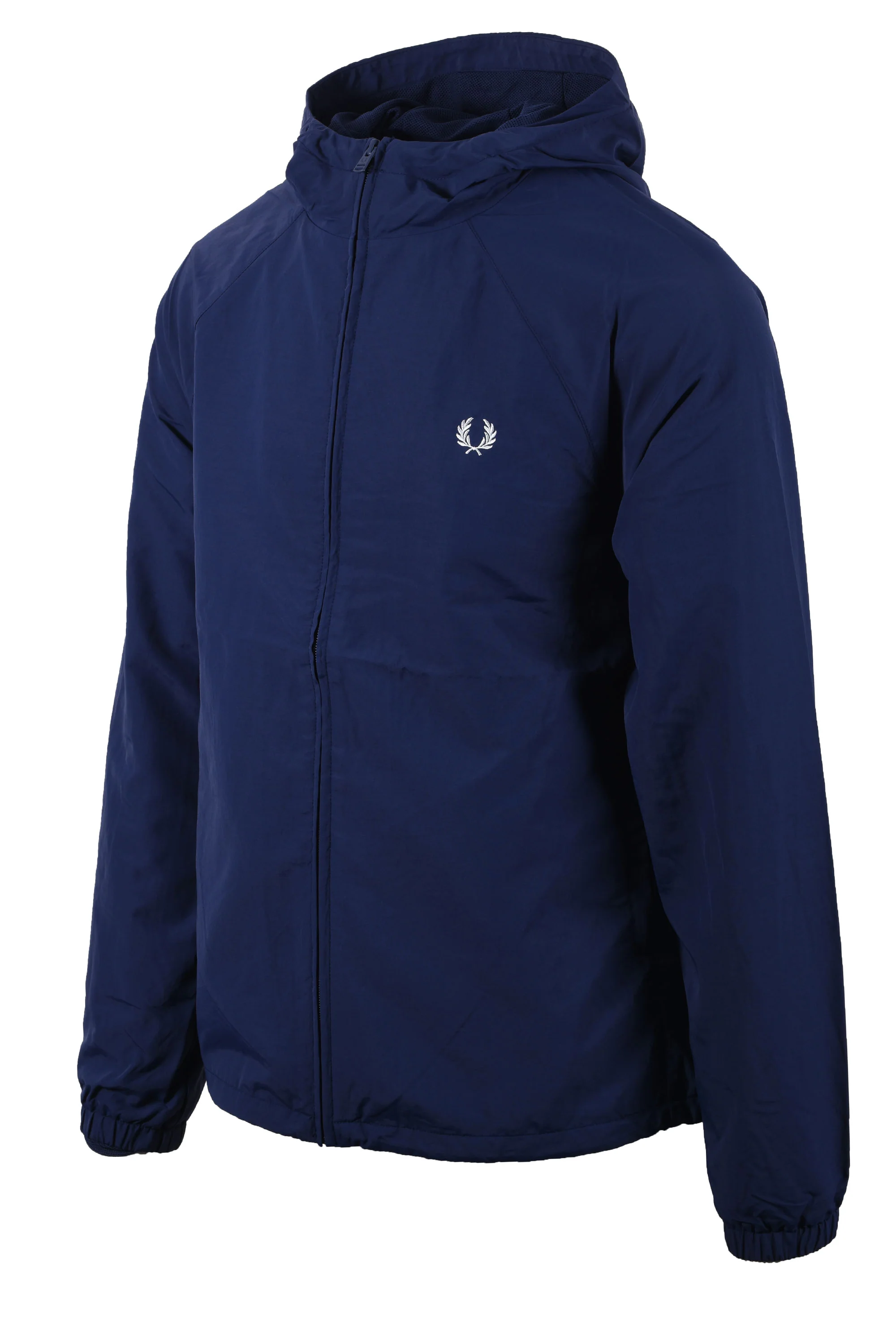 FRED PERRY HOODED SHELL JACKET FRENCH NAVY - Image 2