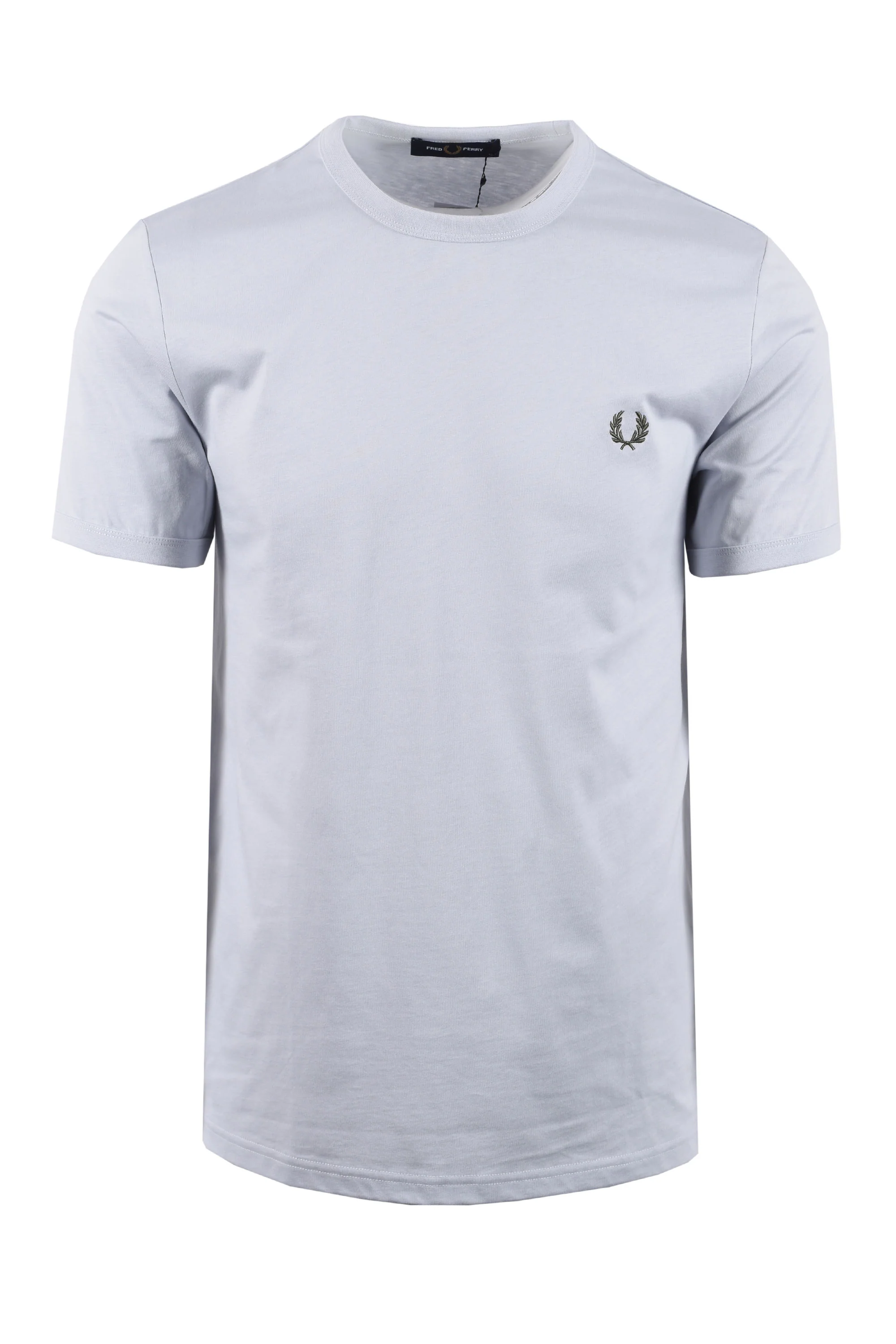 FRED PERRY RINGER T-SHIRT DUSKY BLUE