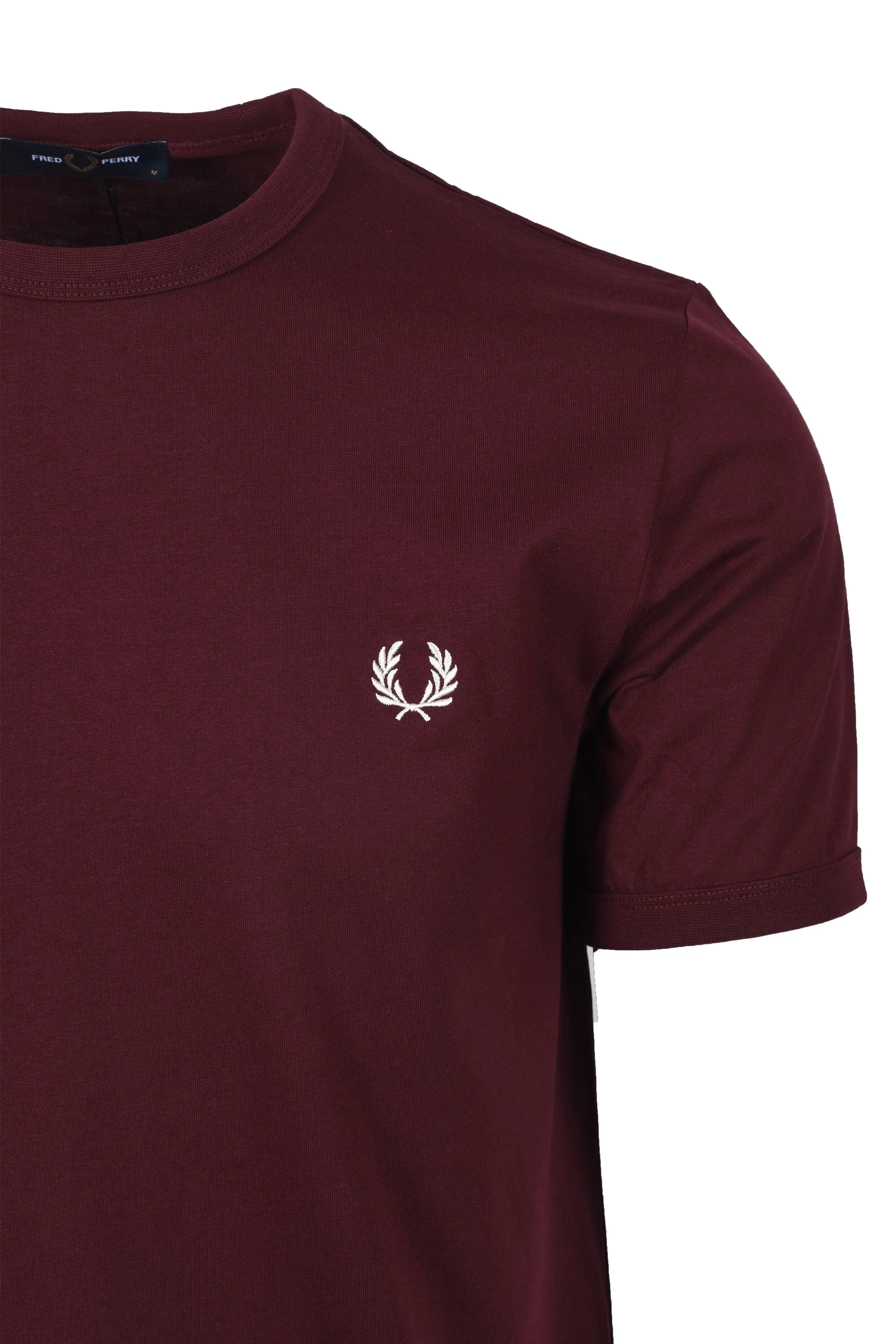 FRED PERRY RINGER T-SHIRT OXBLOOD - Image 2