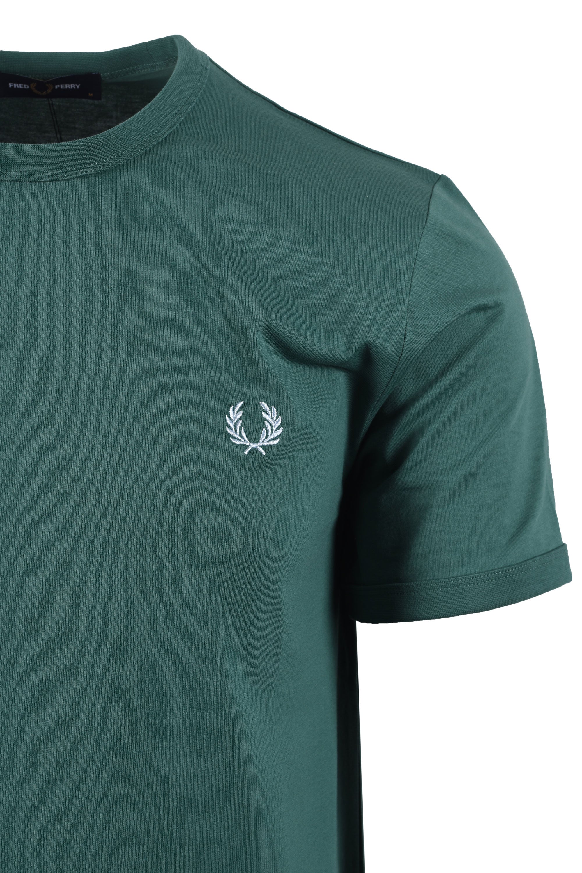 FRED PERRY RINGER T-SHIRT SPORT GREEN - Image 2