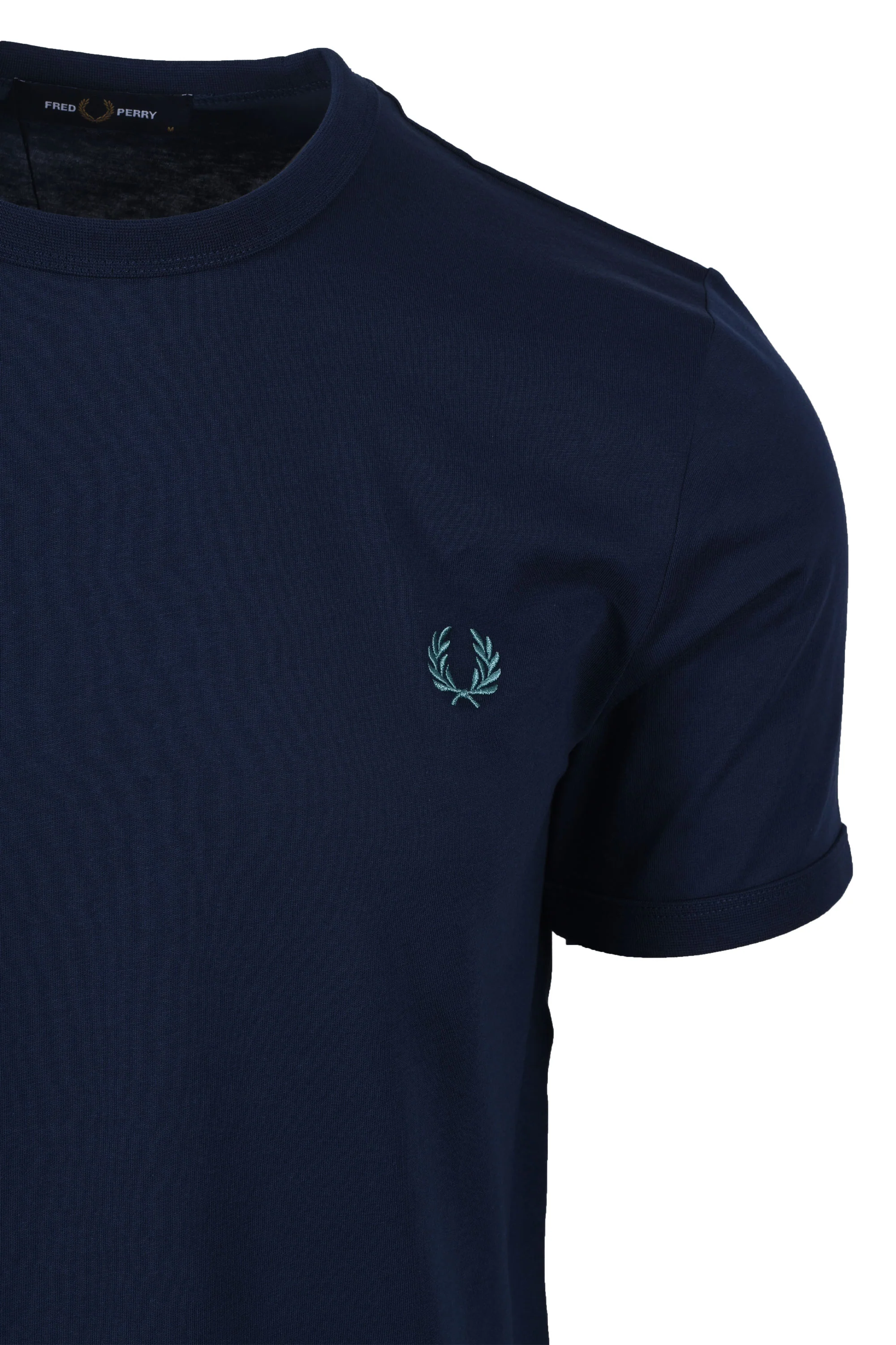 FRED PERRY RINGER T-SHIRT TENNIS BLUE - Image 2