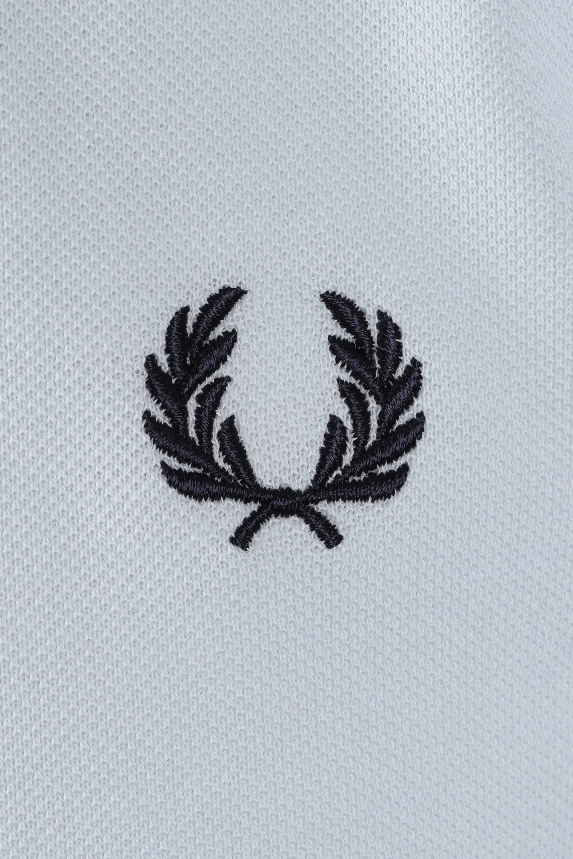 FRED PERRY STRIPED CUFF T-SHIRT LIGHT ICE - Image 3