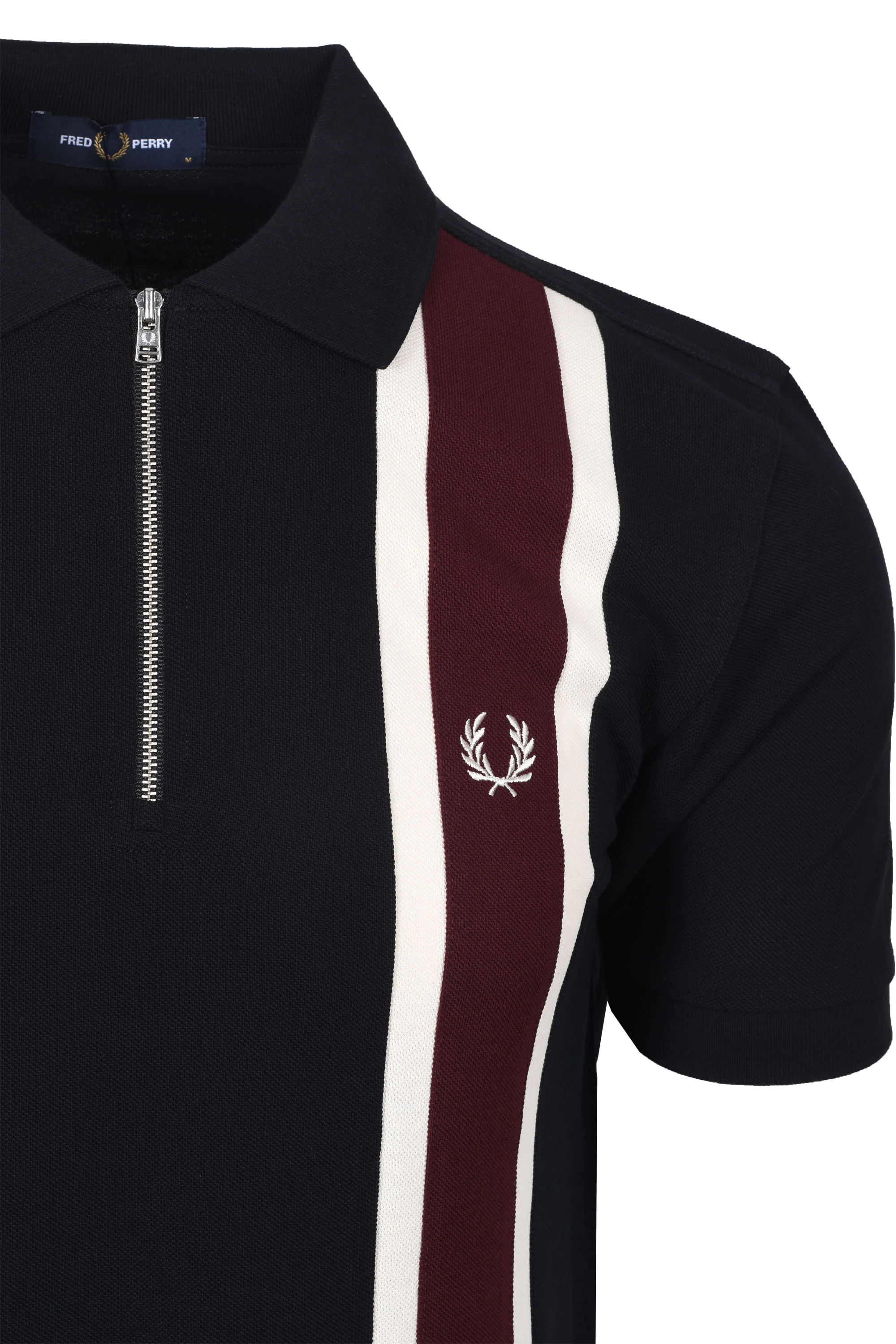 FRED PERRY TRAMLINE POLO BLACK - Image 2