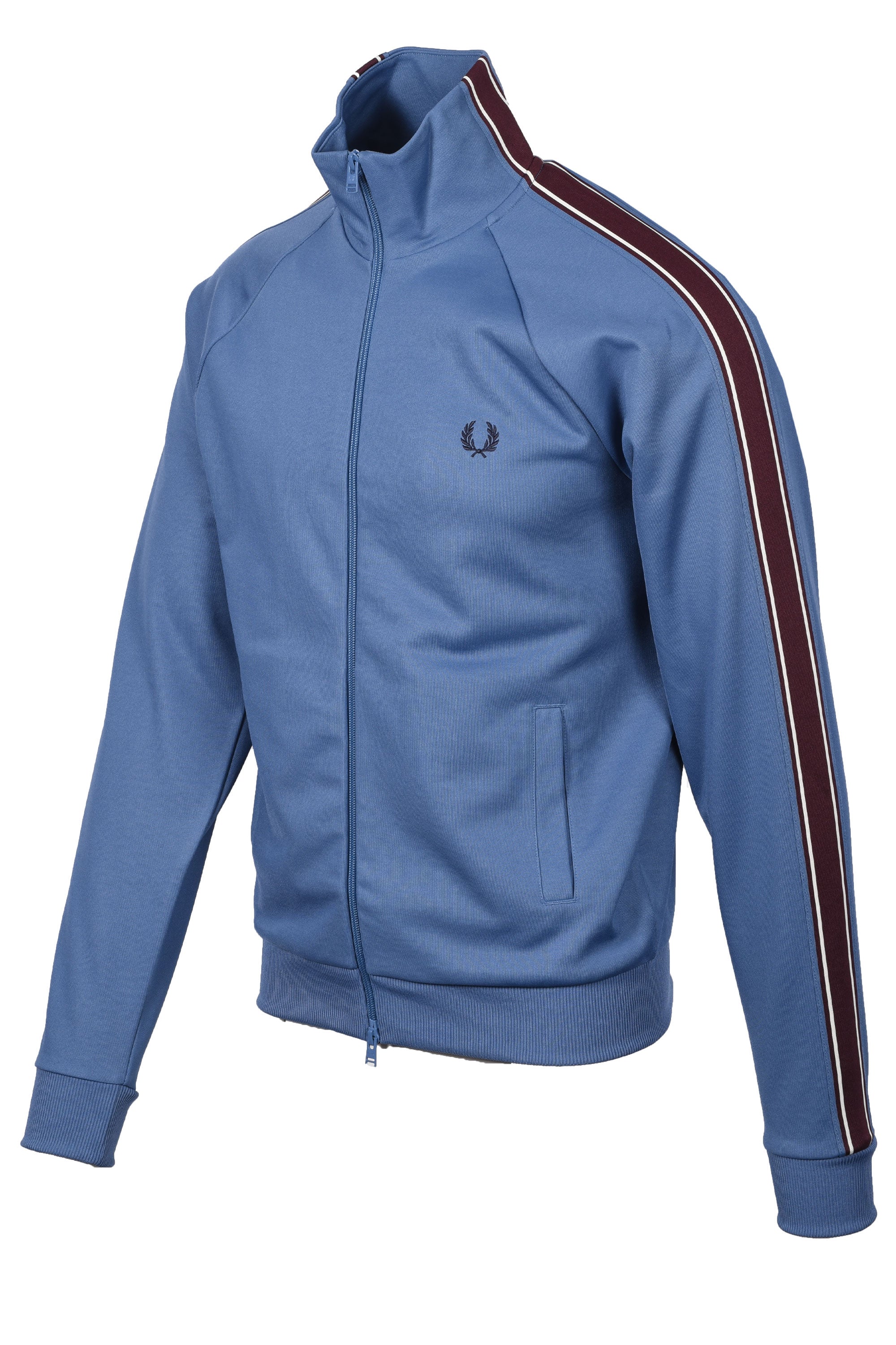 FRED PERRY TRAMLINE TRACK JACKET ACE BLUE - Image 2