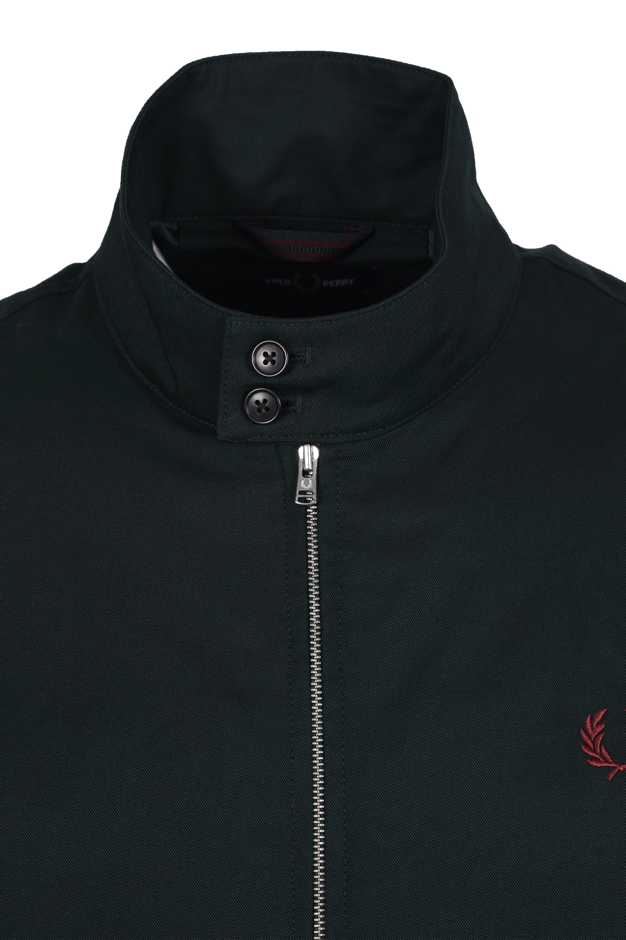 FRED PERRY TWILL HARRINGTON JACKET GRASSROOTS - Image 2