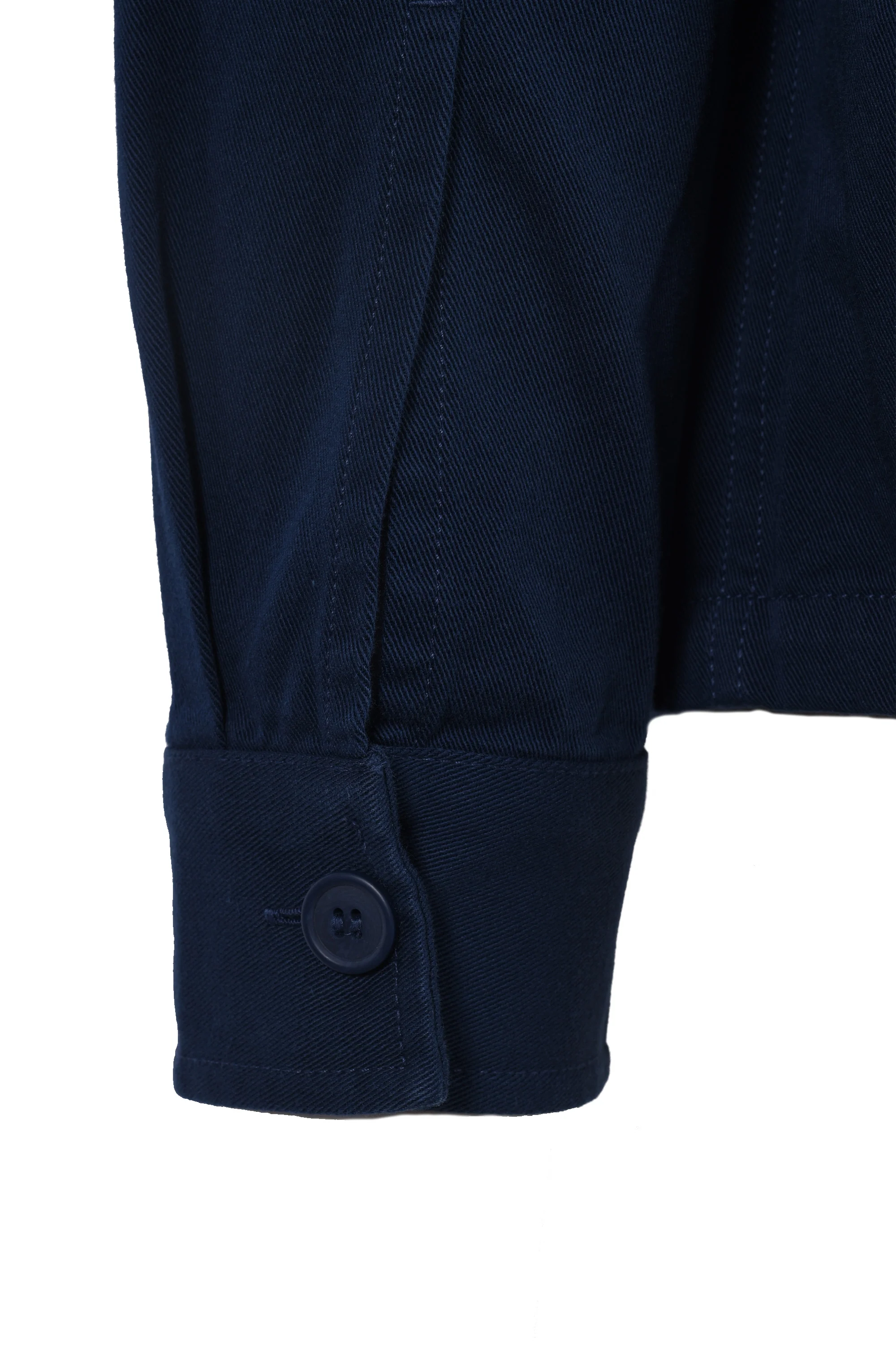 Fred Perry Twill Overshirt Tennis Blue - Image 5