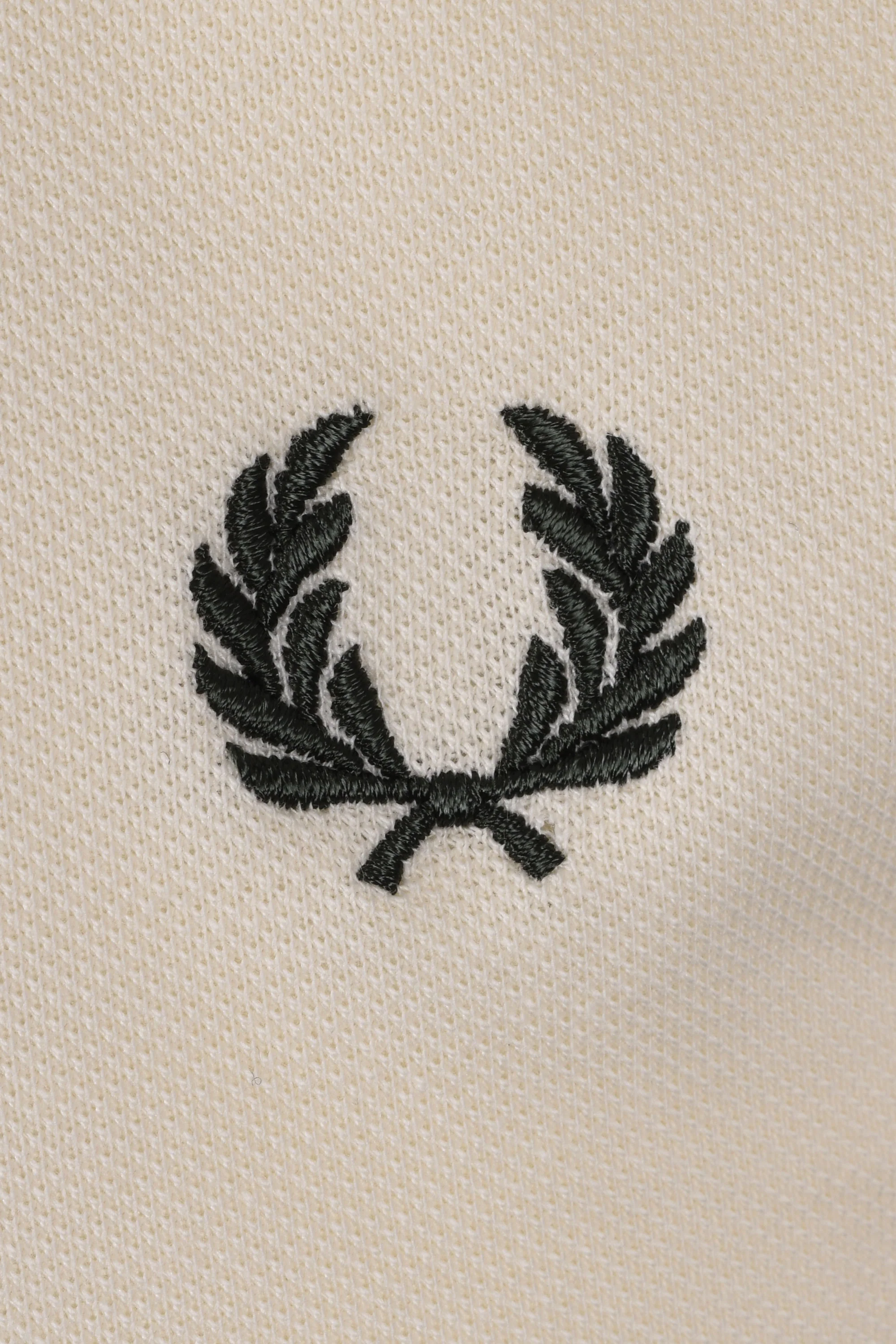 FRED PERRY TWIN TIPPED CUFF T-SHIRT ECRU - Image 3