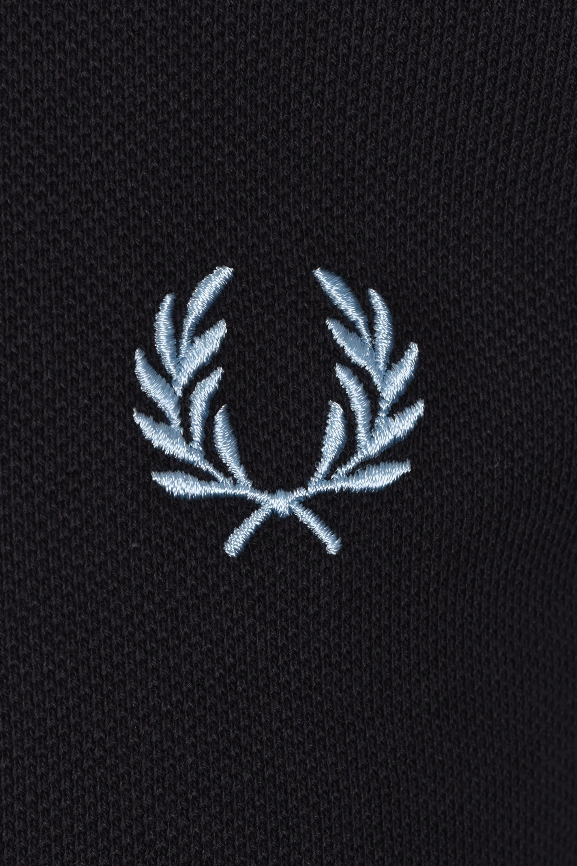 FRED PERRY TWIN TIPPED POLO ANCHOR GREY/ECRU/BLUE - Image 3