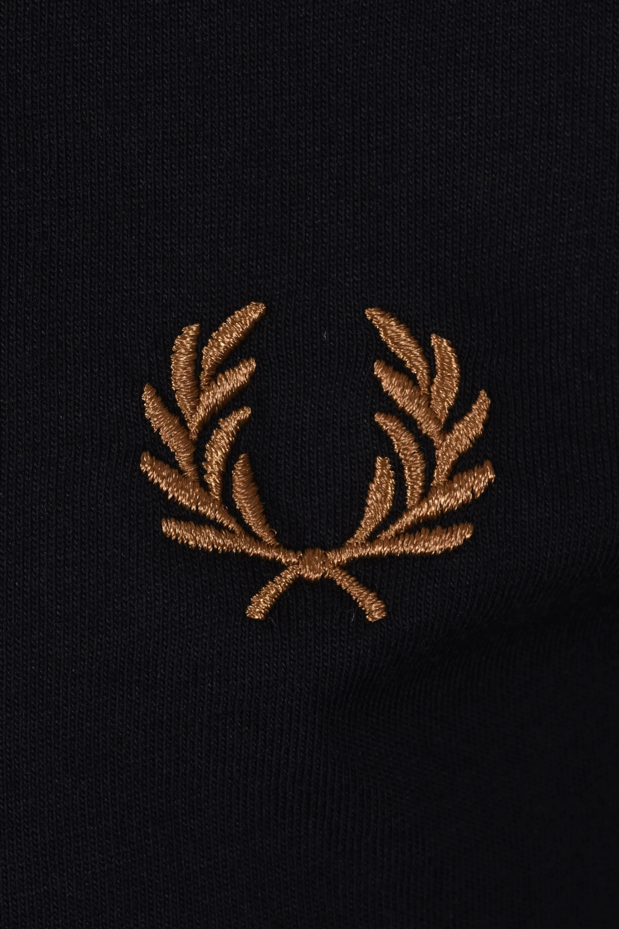 FRED PERRY TWIN TIPPED T-SHIRT BLACK - Image 3