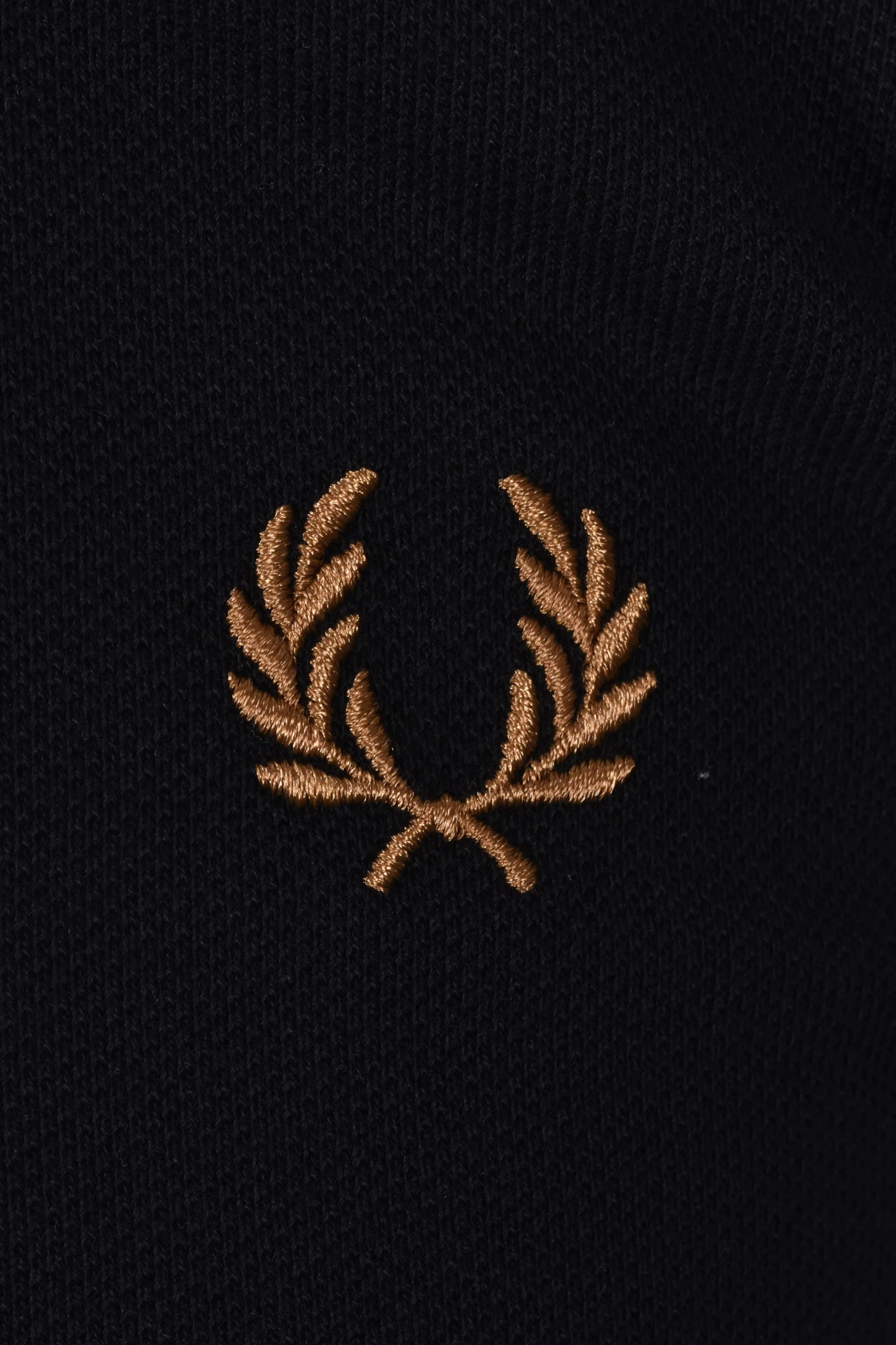 FRED PERRY TWIN TIPPED POLO BLACK - Image 3