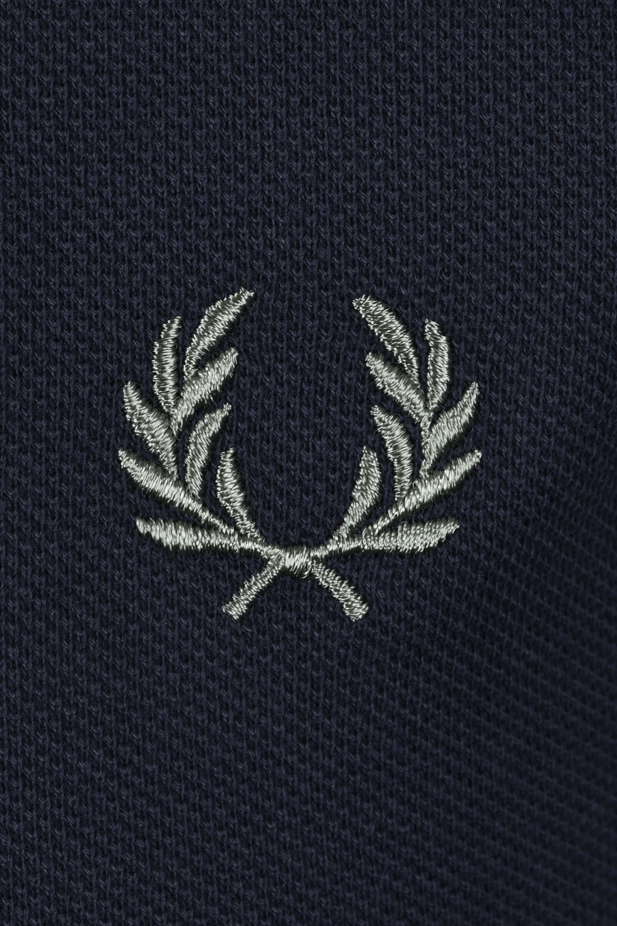 Fred Perry Twin Tipped Polo Dark Airforce/Lilac/Bayleaf - Image 3