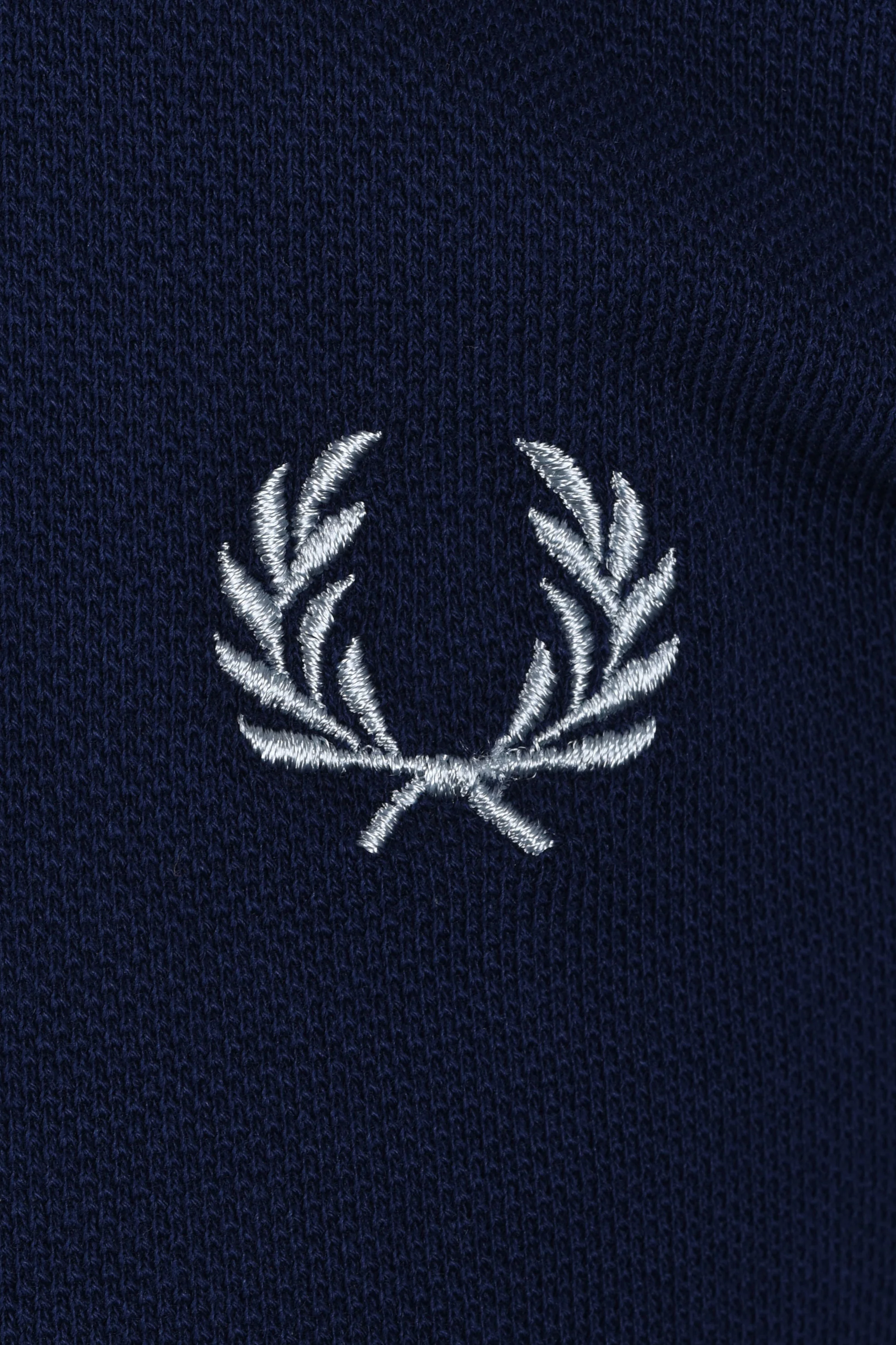 FRED PERRY TWIN TIPPED POLO FRENCH NAVY/GOLD/BLUE - Image 3