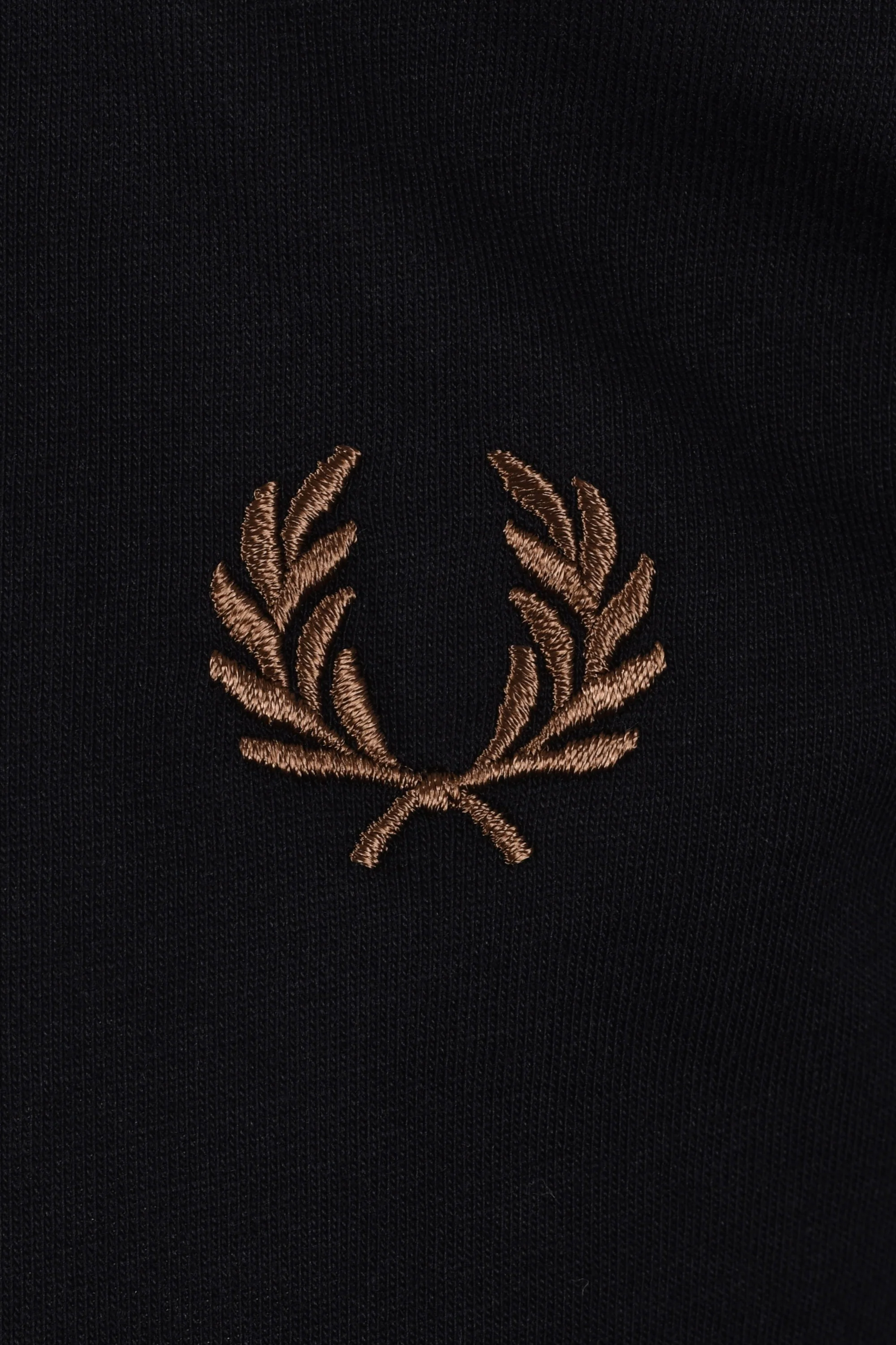 FRED PERRY TWIN TIPPED T-SHIRT BLACK/SHADED STONE - Image 3