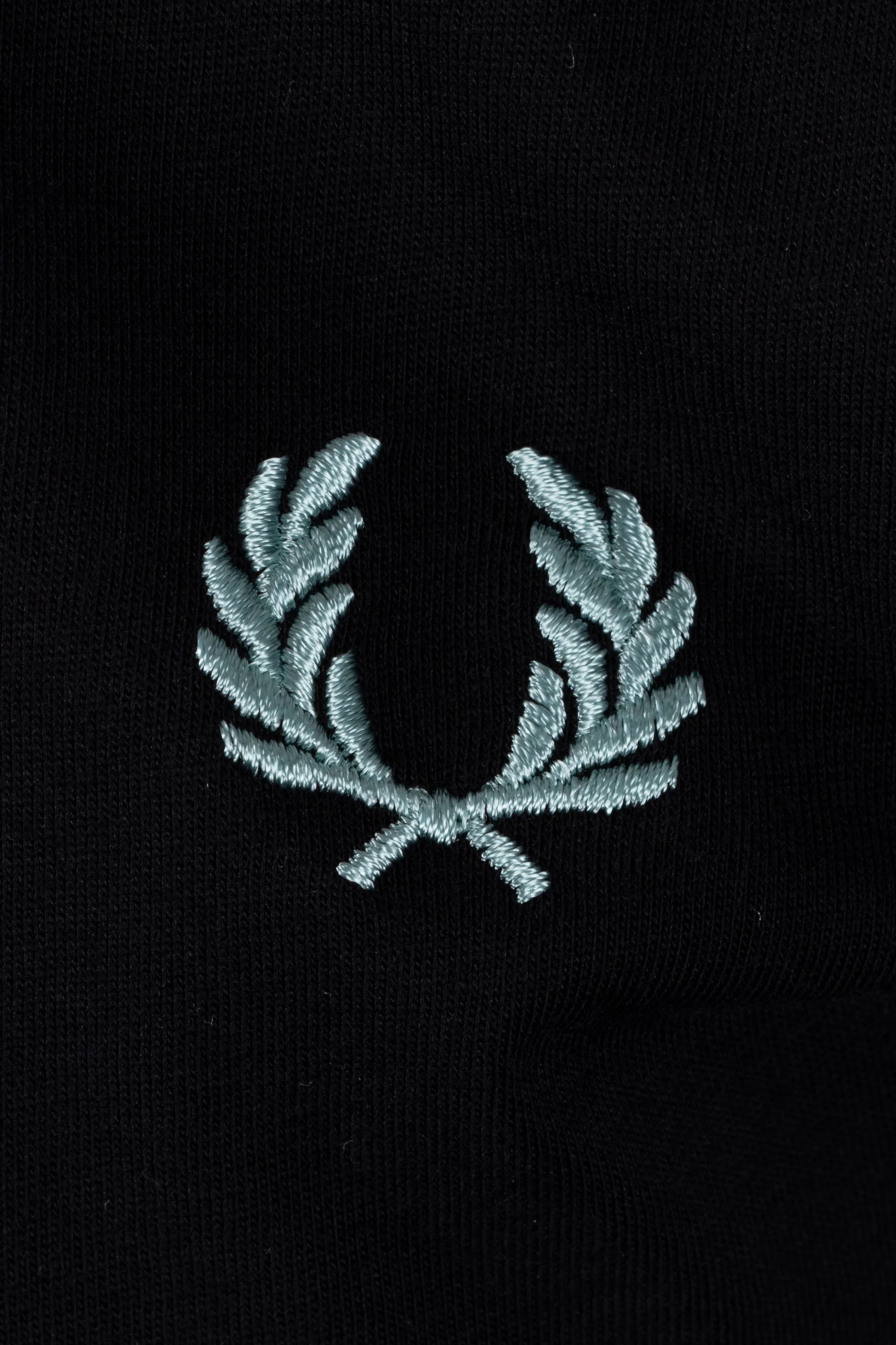 Fred Perry Twin Tipped T-shirt Black/Silver Blue - Image 3