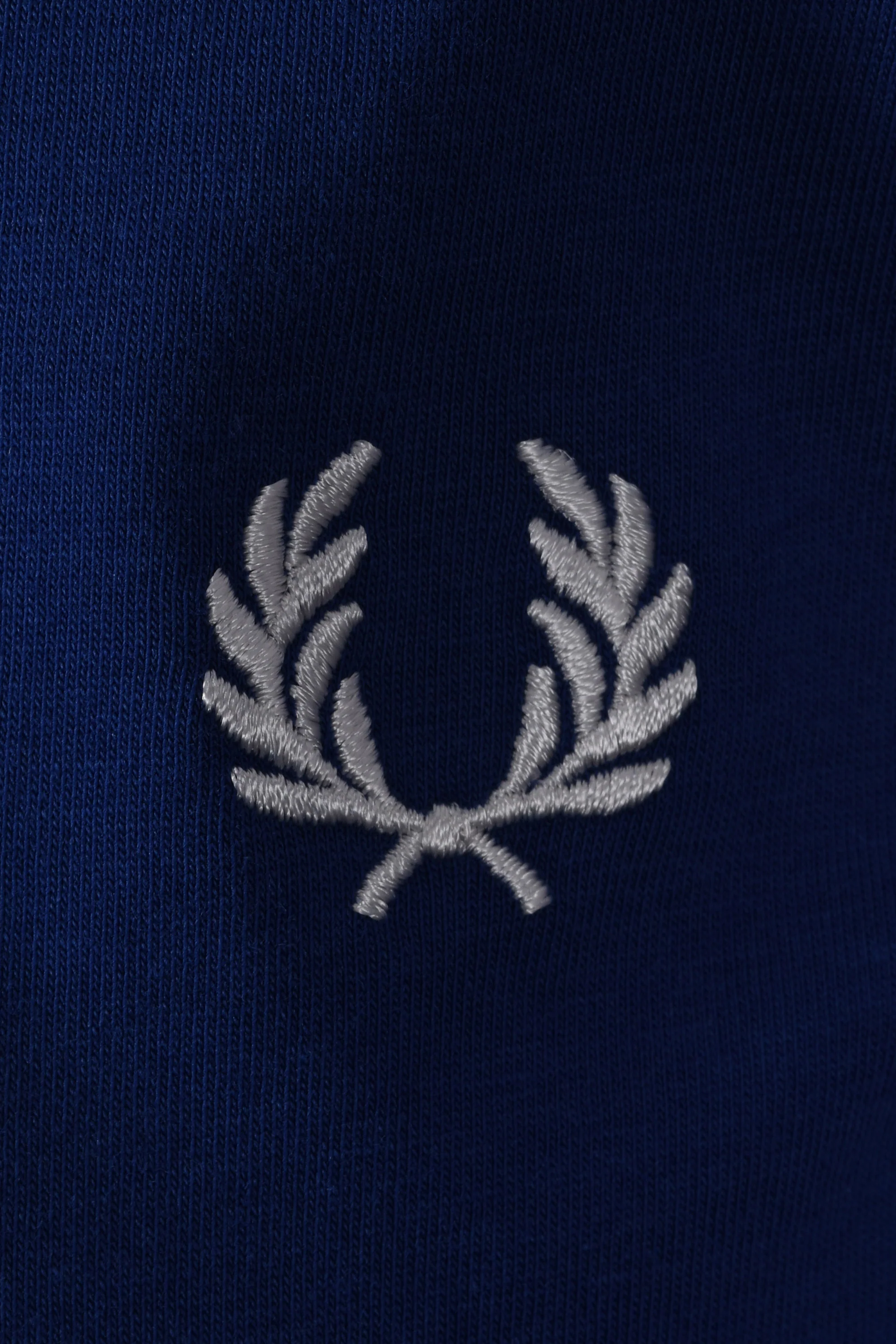 FRED PERRY TWIN TIPPED T-SHIRT SOHO ECLIPSE/SNOW WHITE - Image 3